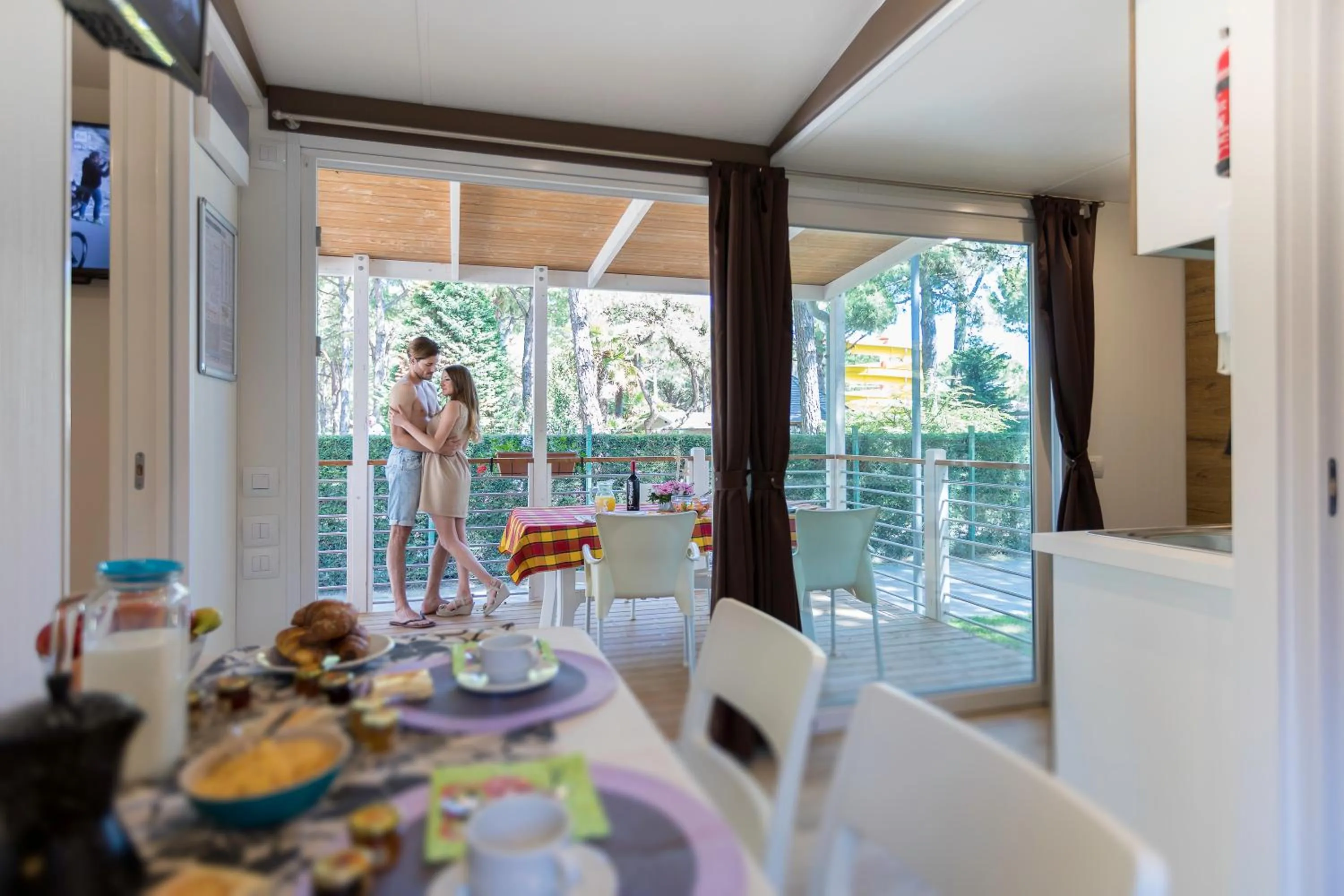 Dining area in Ca' Pasquali Village