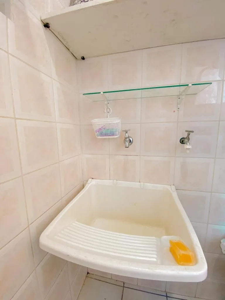 laundry in Apto lindo e aconchegante com piscina 202A