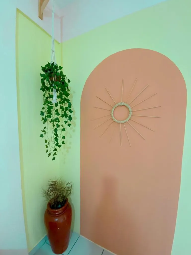 Decorative detail in Apto lindo e aconchegante com piscina 202A