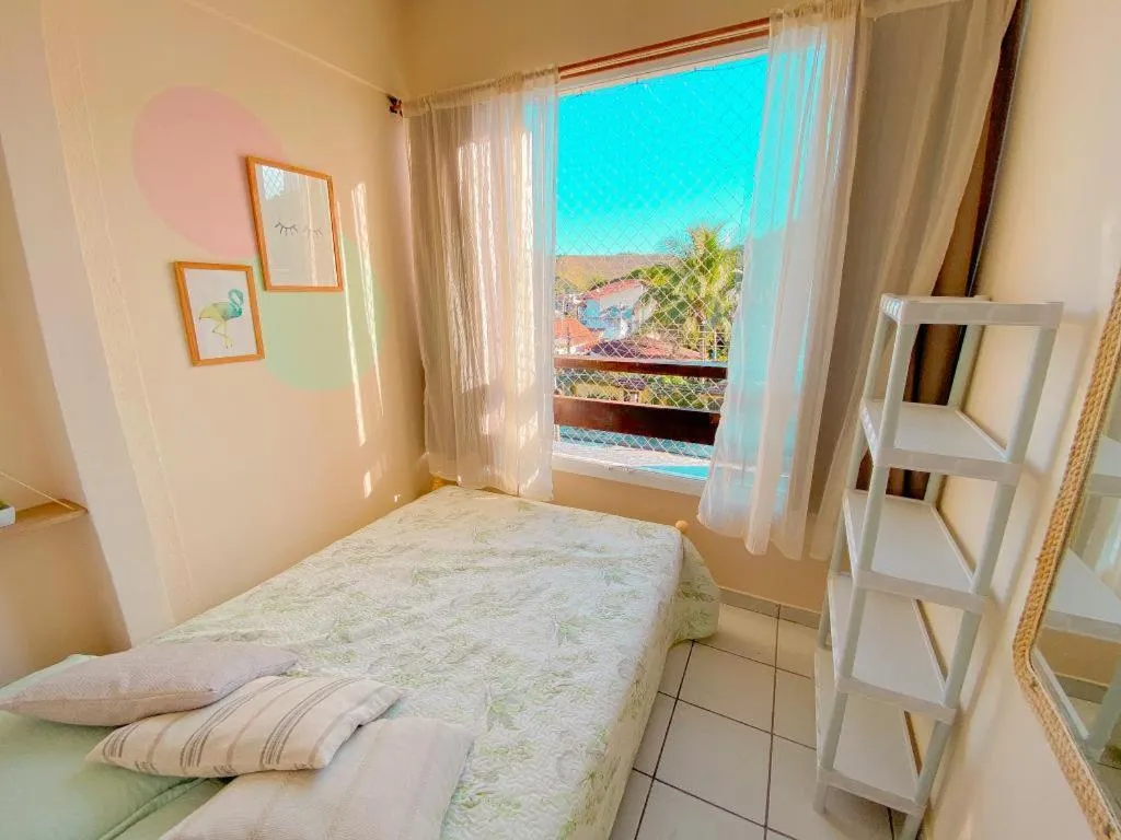 Bed in Apto lindo e aconchegante com piscina 202A