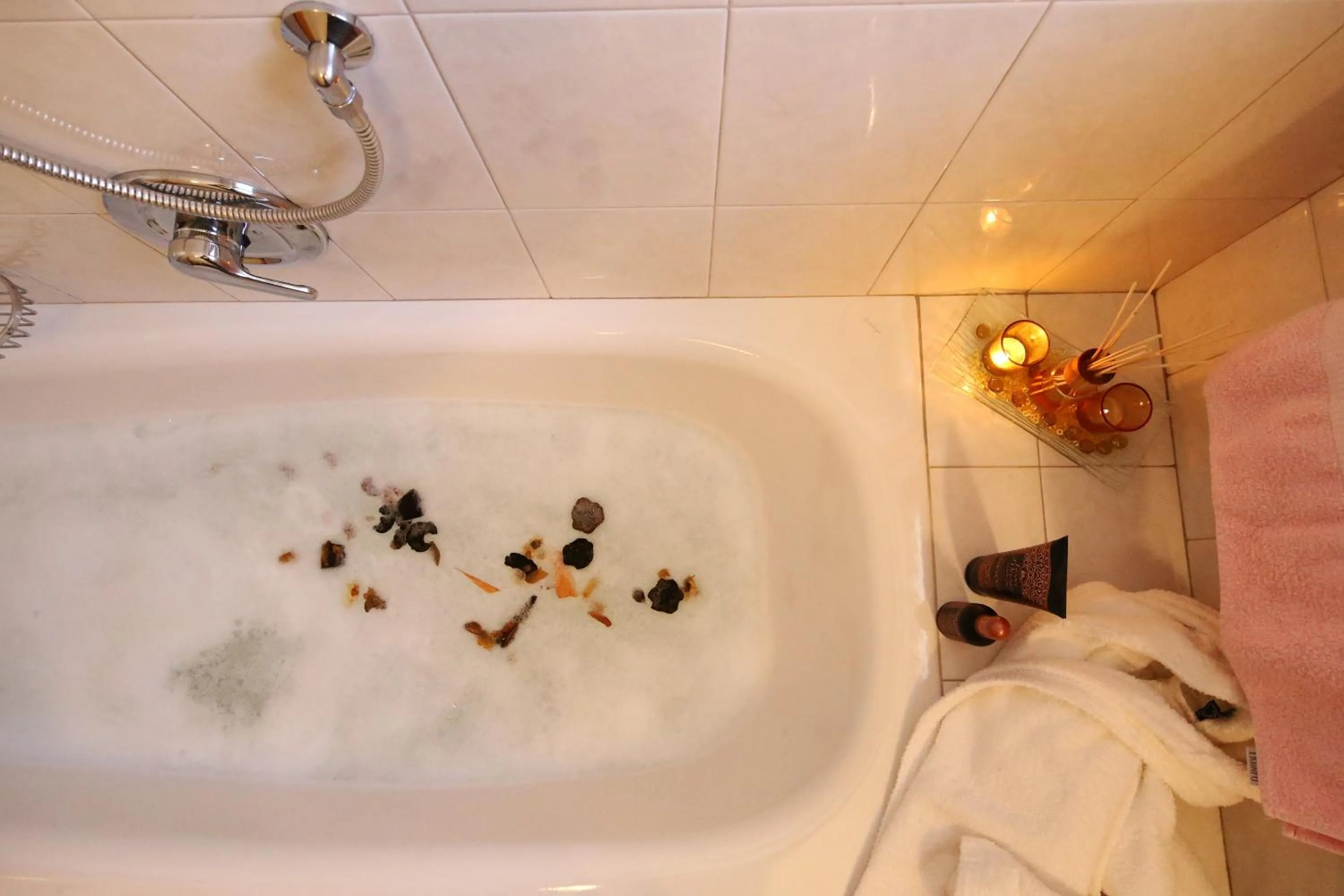 Bathroom in Ciasa Rudiferia Appartamenti in Alta Badia