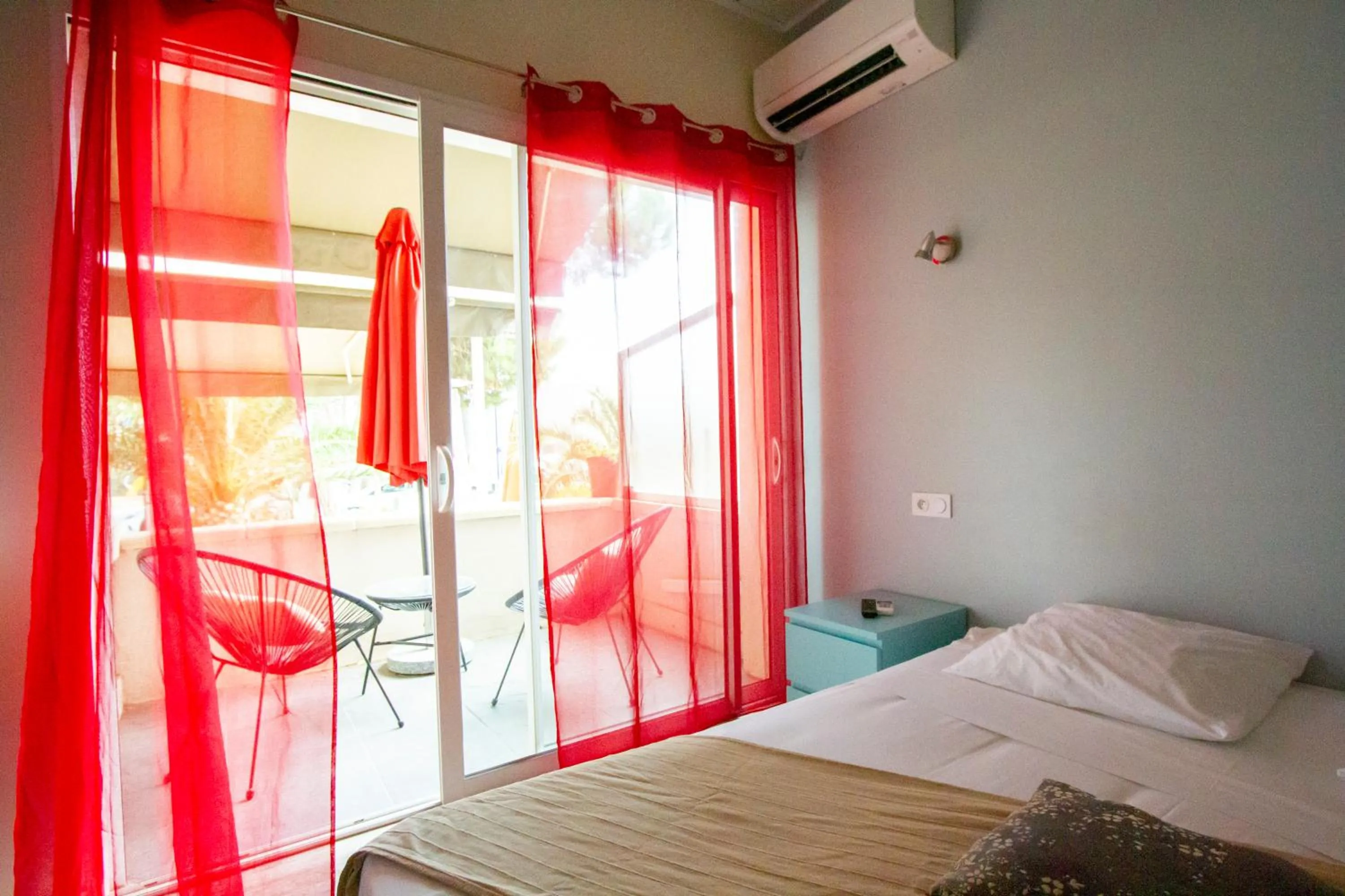 Bed in Hotel Le Ceinturon