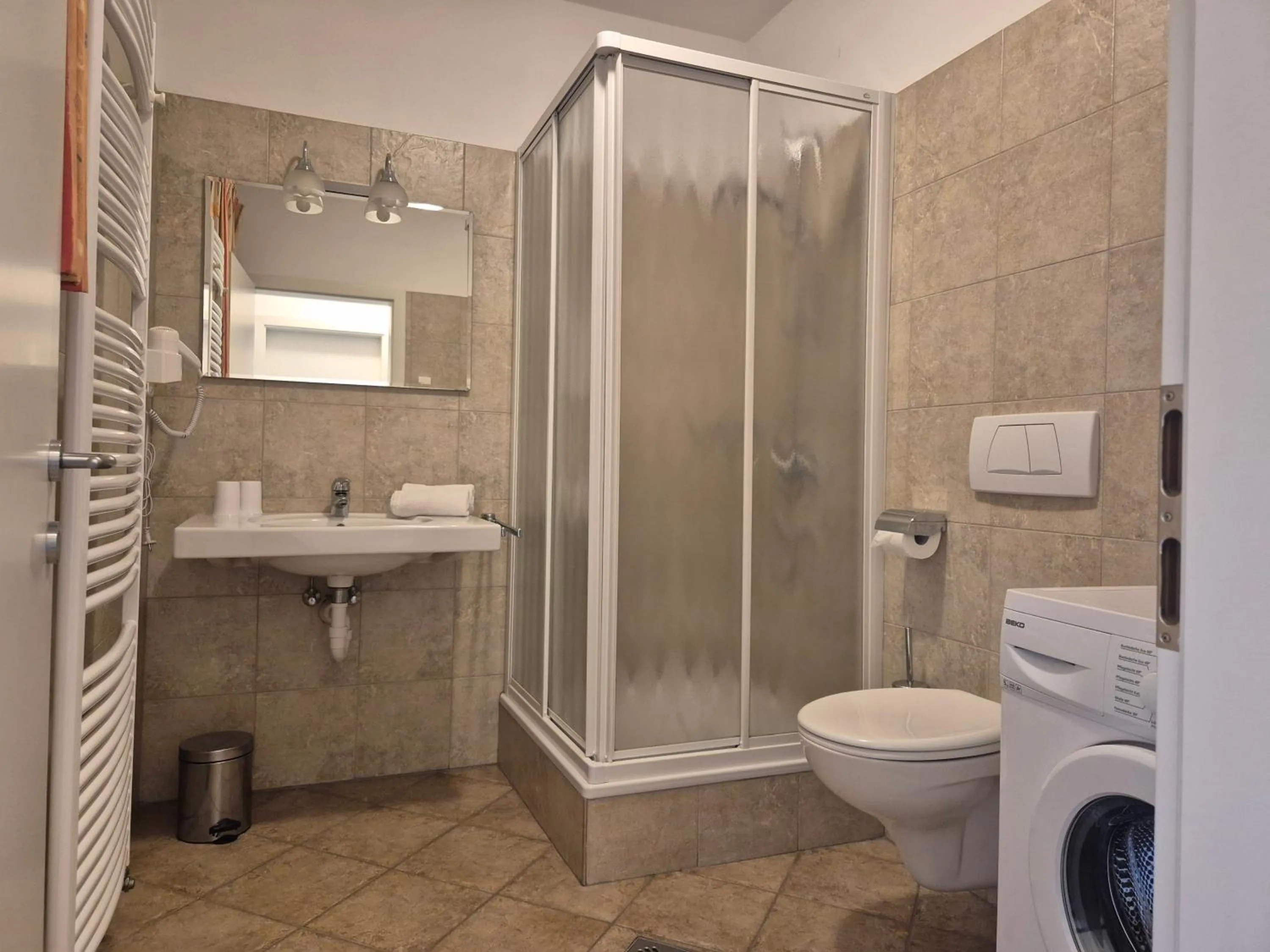 Bathroom in Appartementhaus Am Waalweg