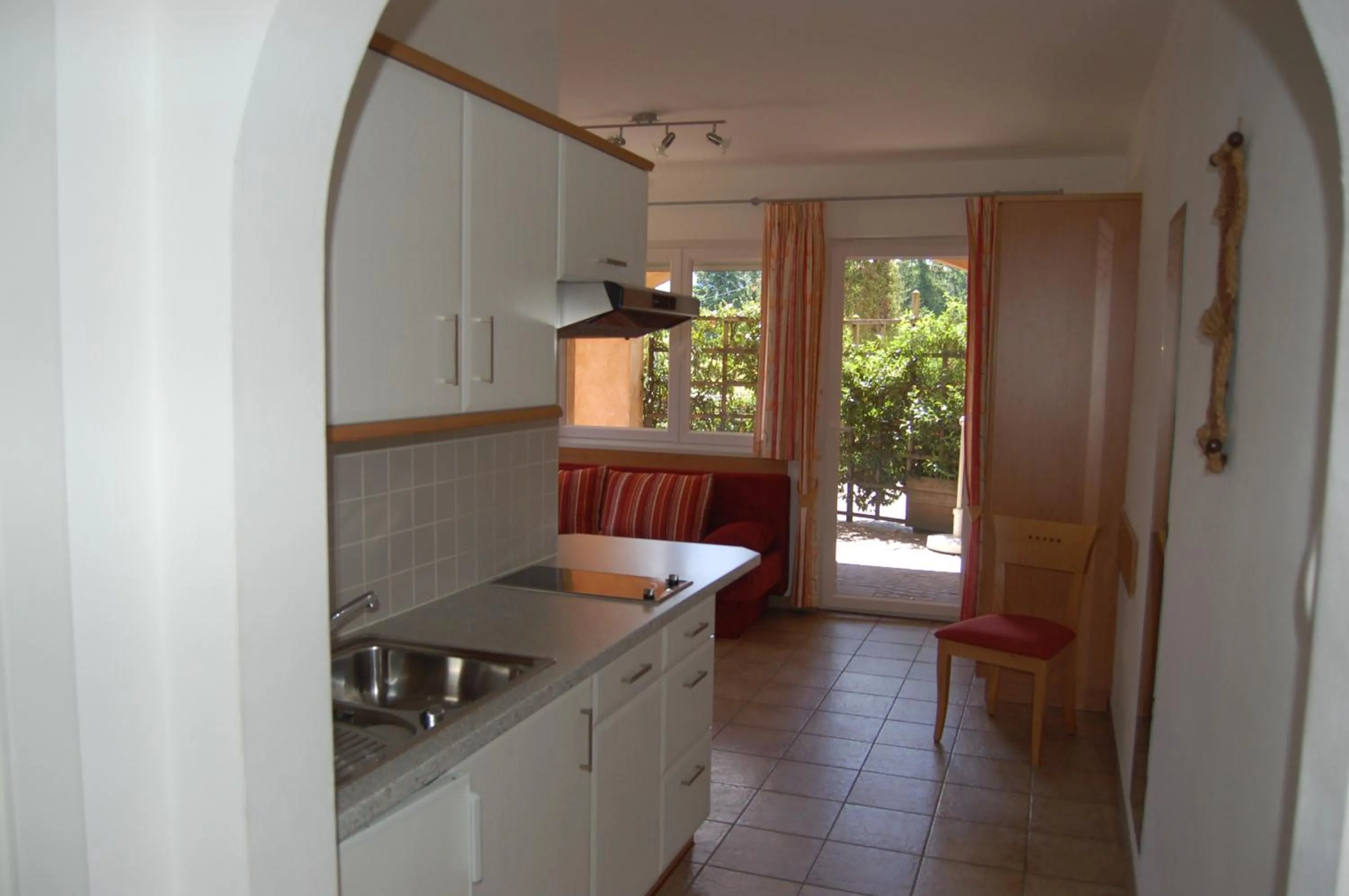 Kitchen or kitchenette in Appartementhaus Am Waalweg