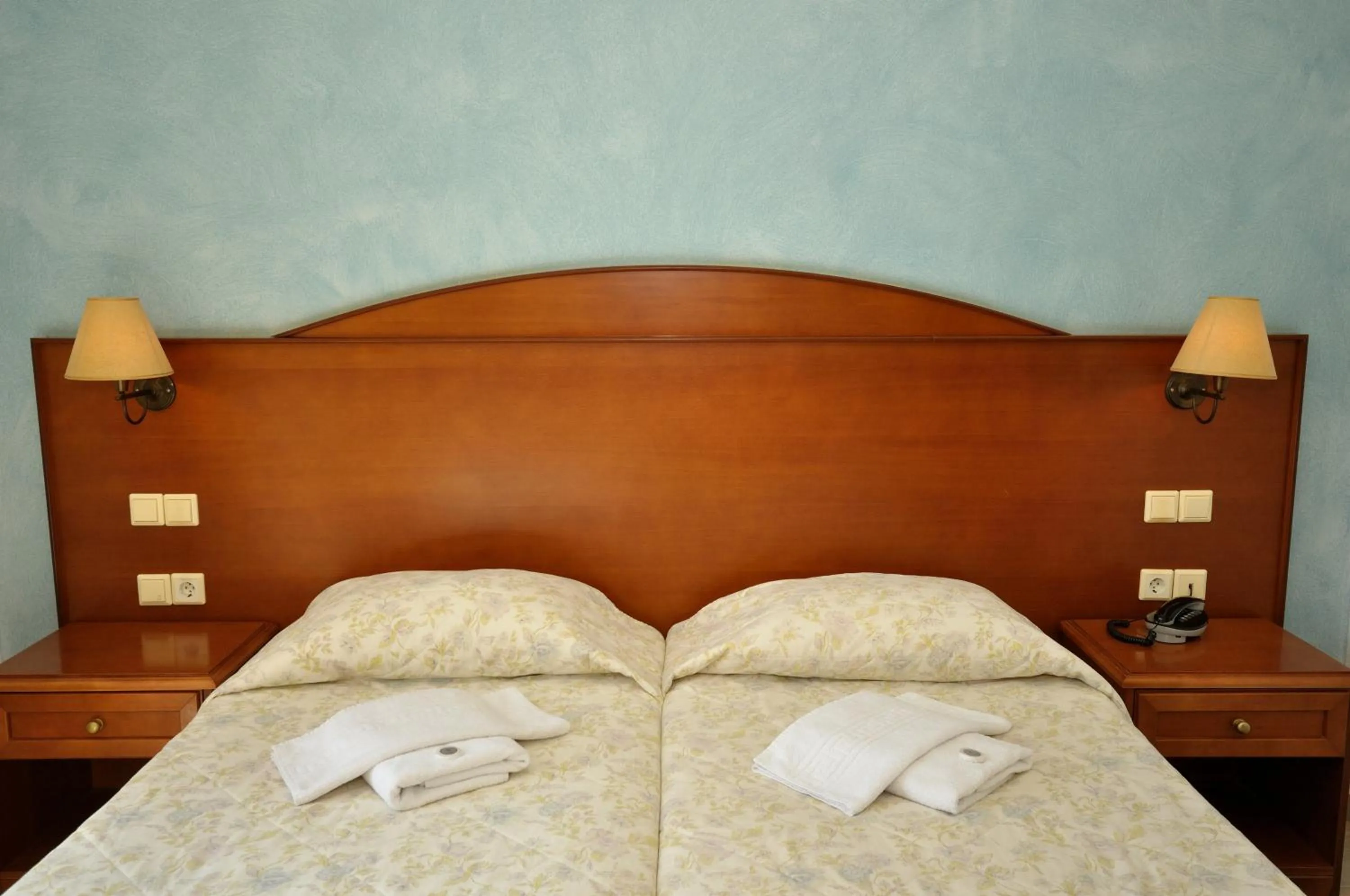 Decorative detail, Bed in Hotel Marina Village