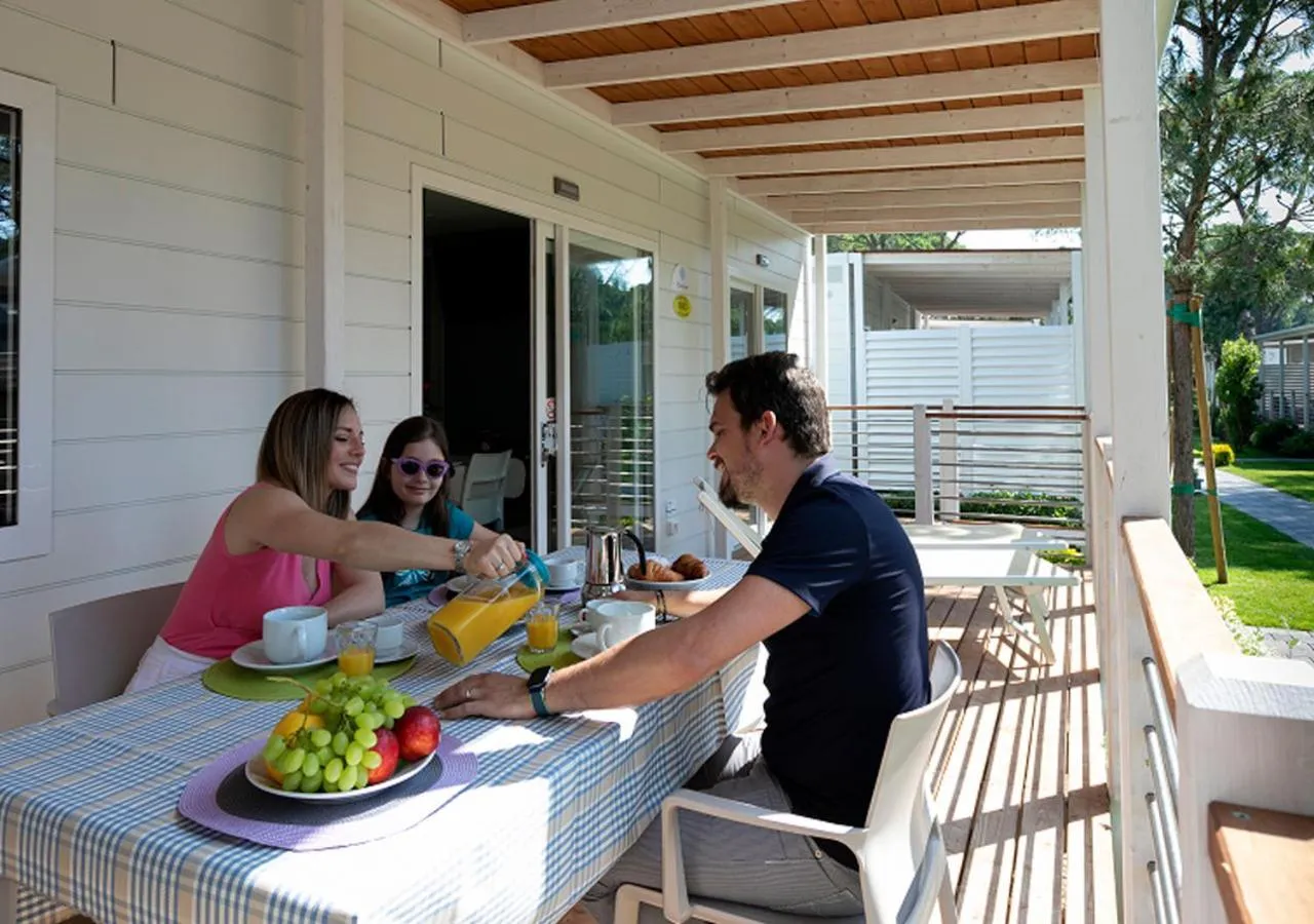 Balcony/Terrace in Vela Blu Camping Village