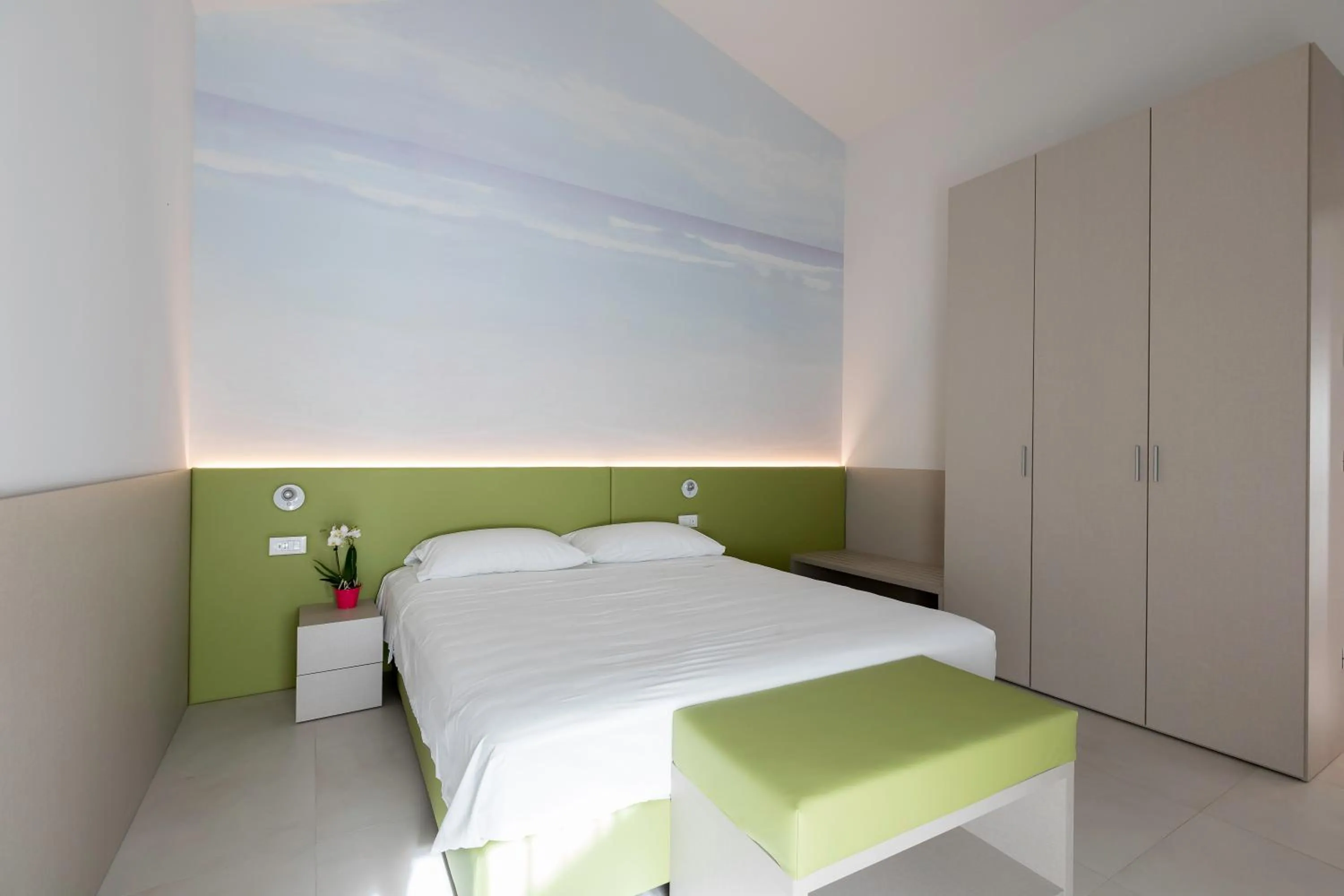 People, Bed in Vela Blu Camping Village