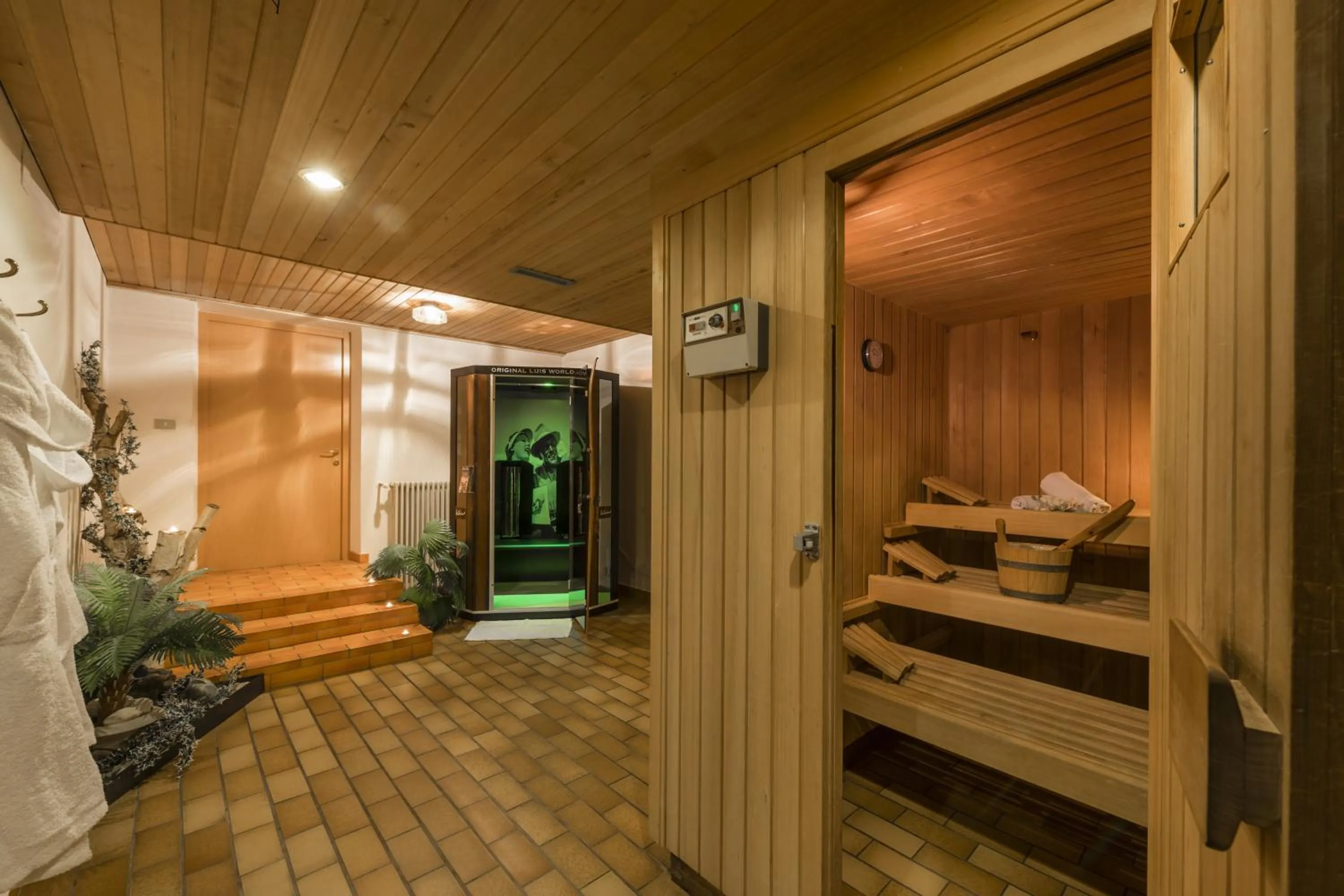 Sauna in Pension Prack