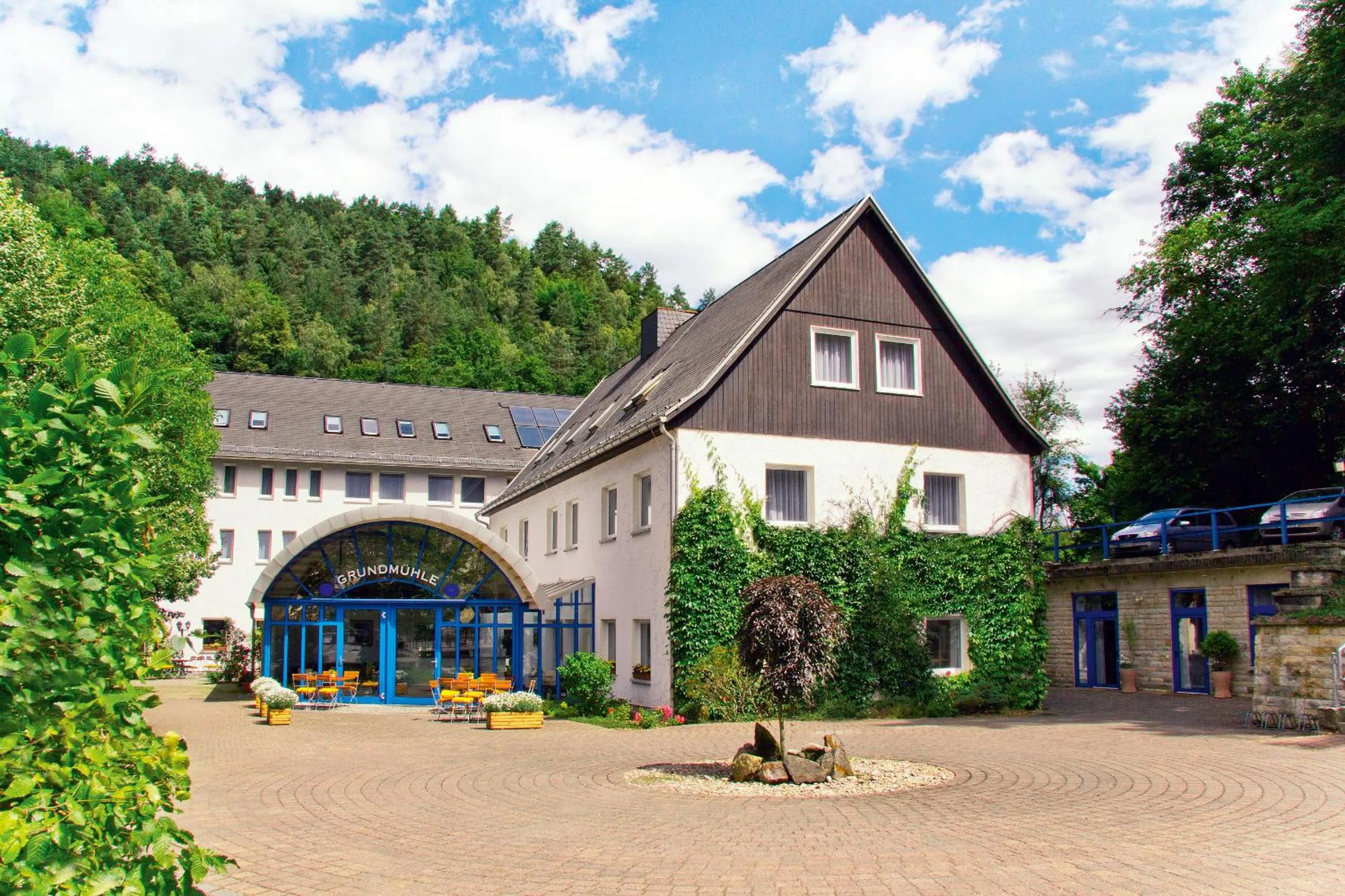 Facade/entrance in Hotel garni Grundmühle