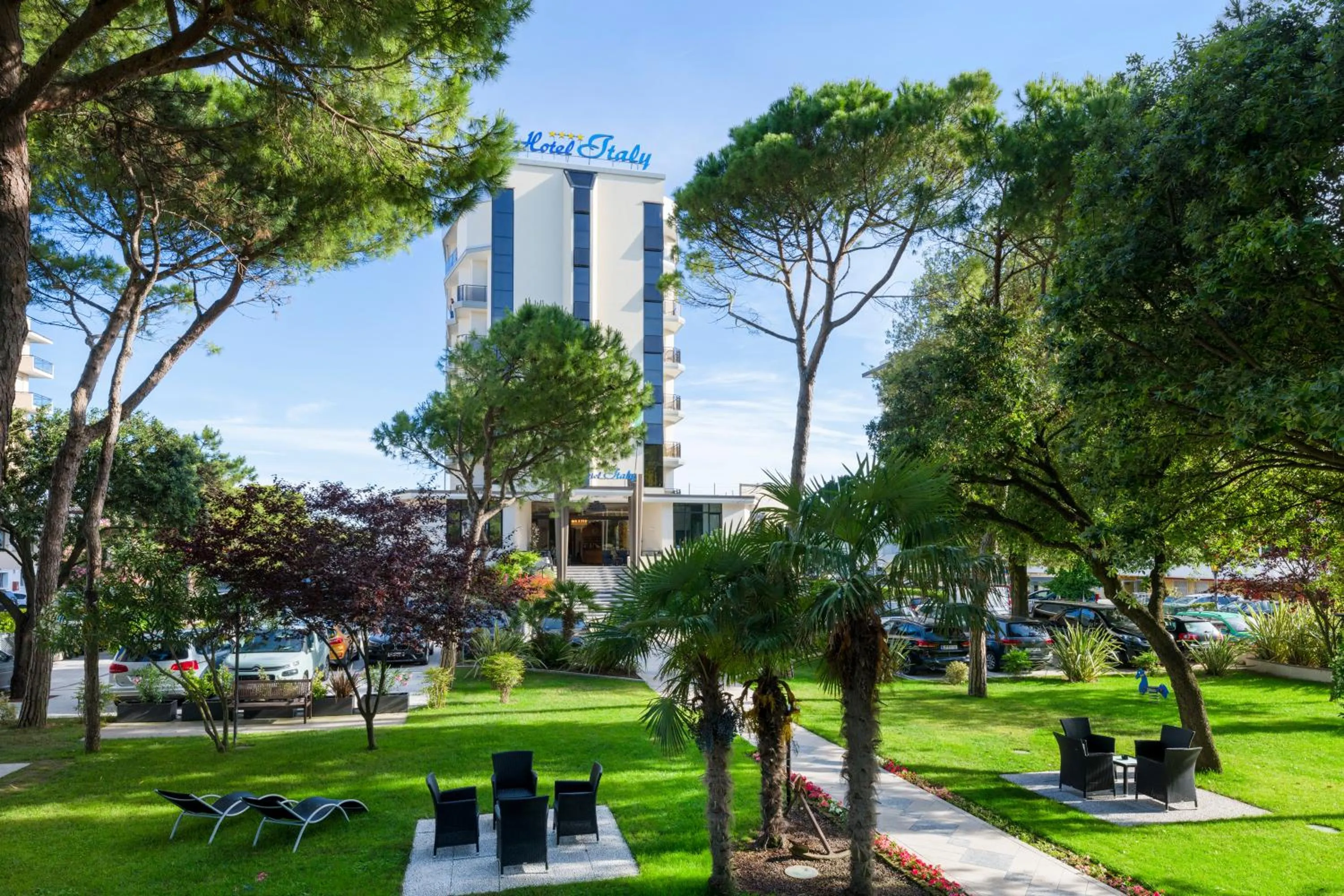Garden in Hotel Italy