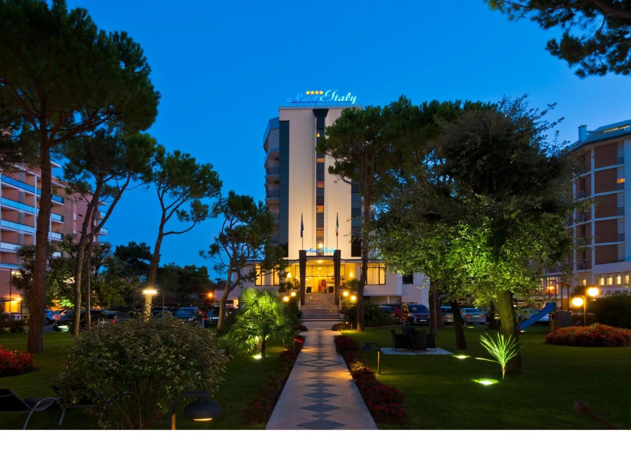 Facade/entrance in Hotel Italy