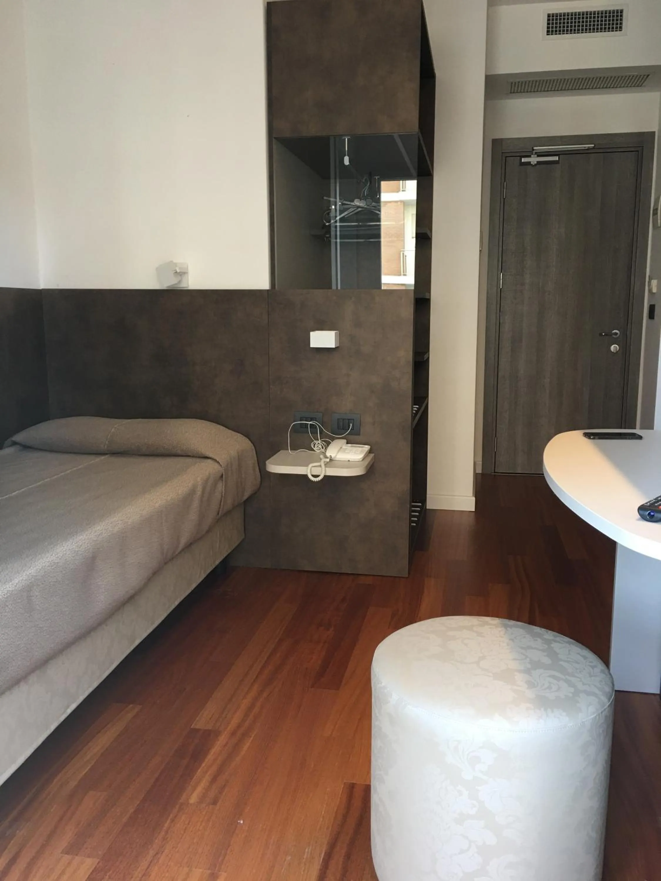 Quiet street view in Hotel Italy