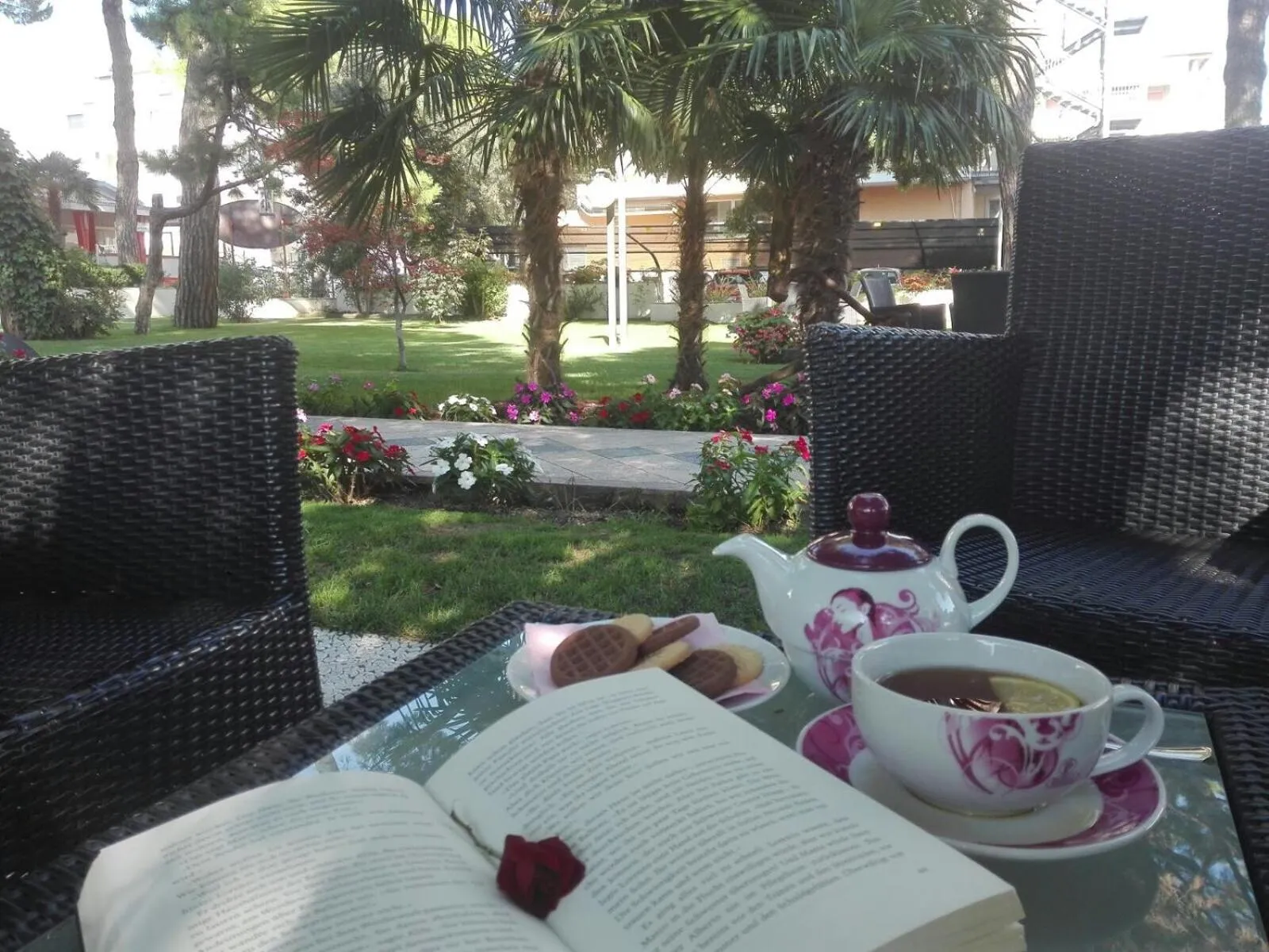 Garden in Hotel Italy