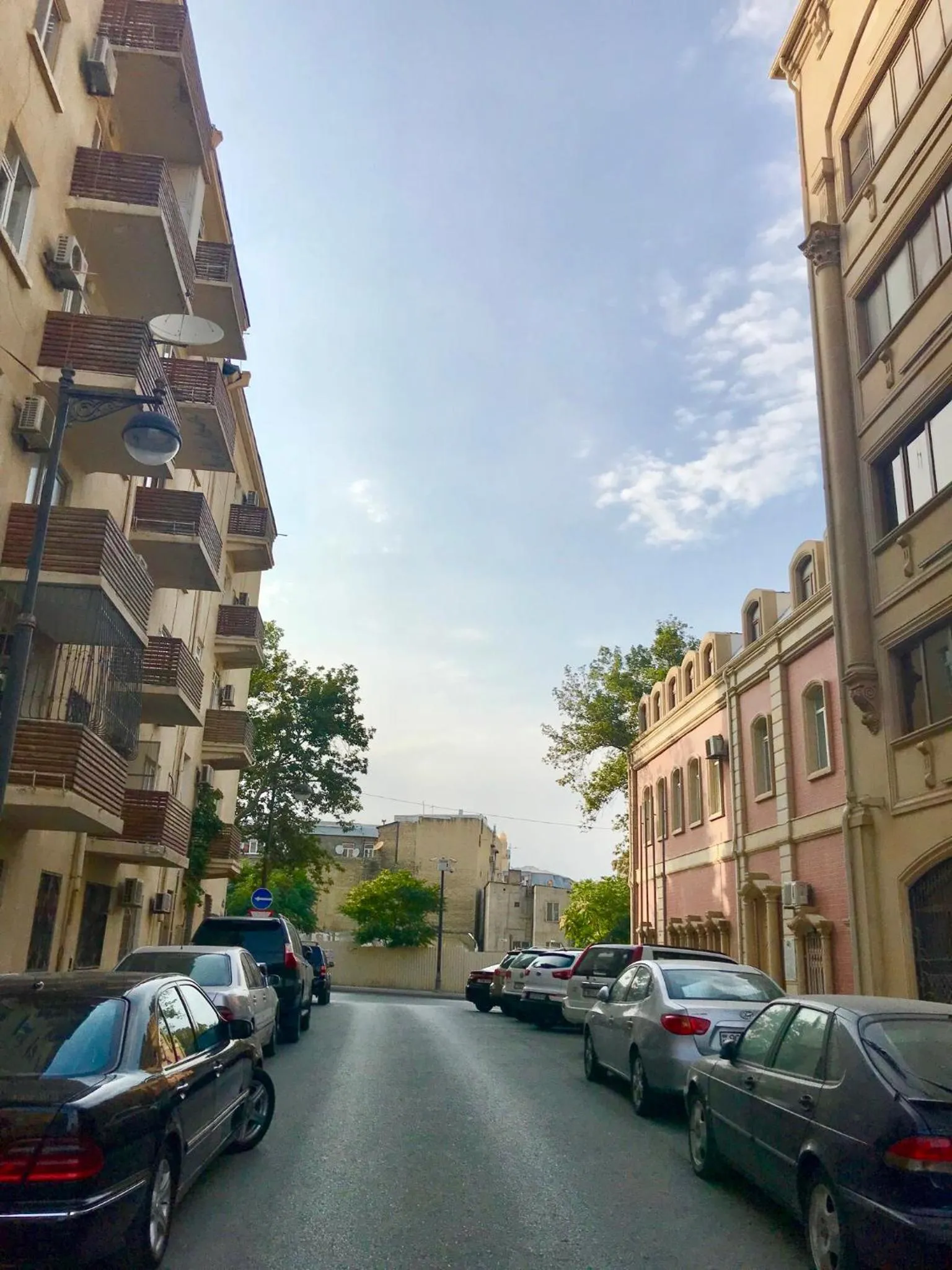 Property building in Panoramic 2BR Flame Towers View Old City Nizami St