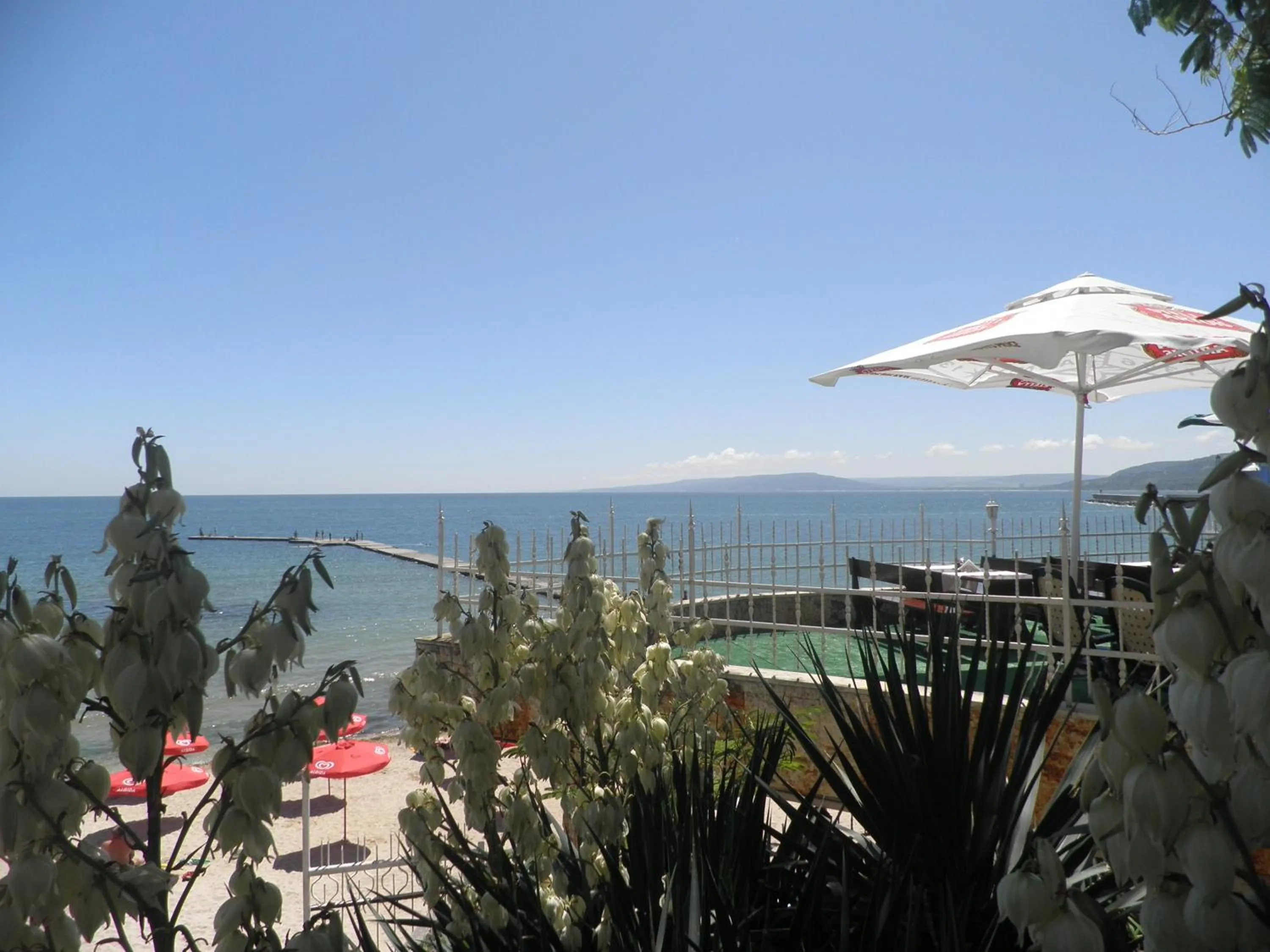 Sea view in Hotel Oasis - Beach Access