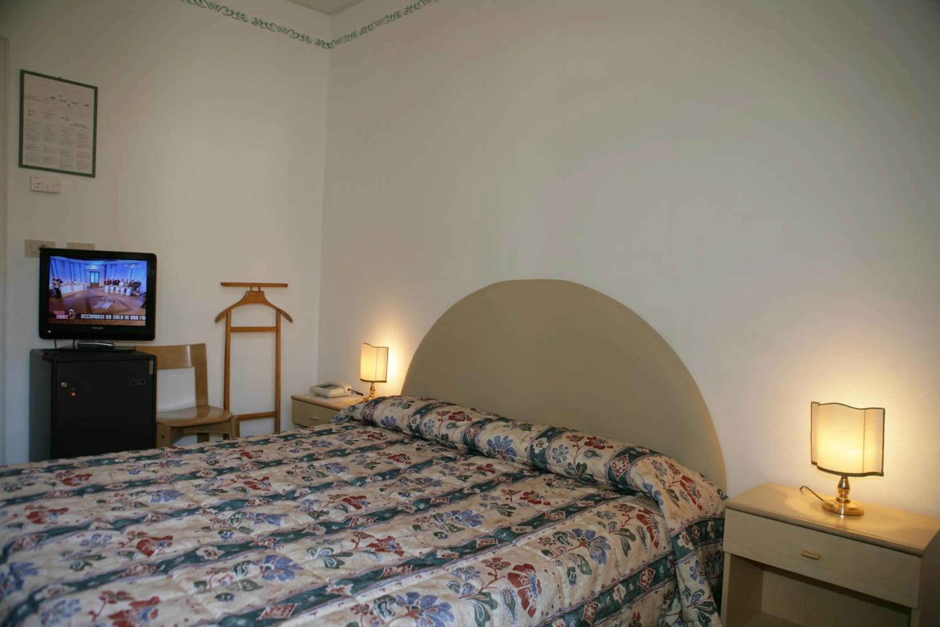 Bed in Hotel Villa Rosa