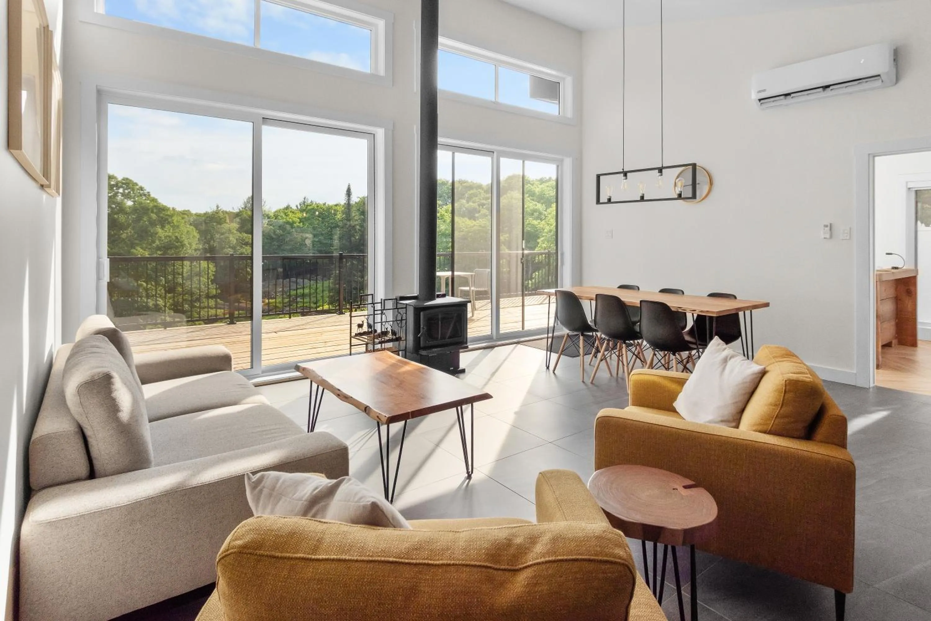 Living room in Parc Omega