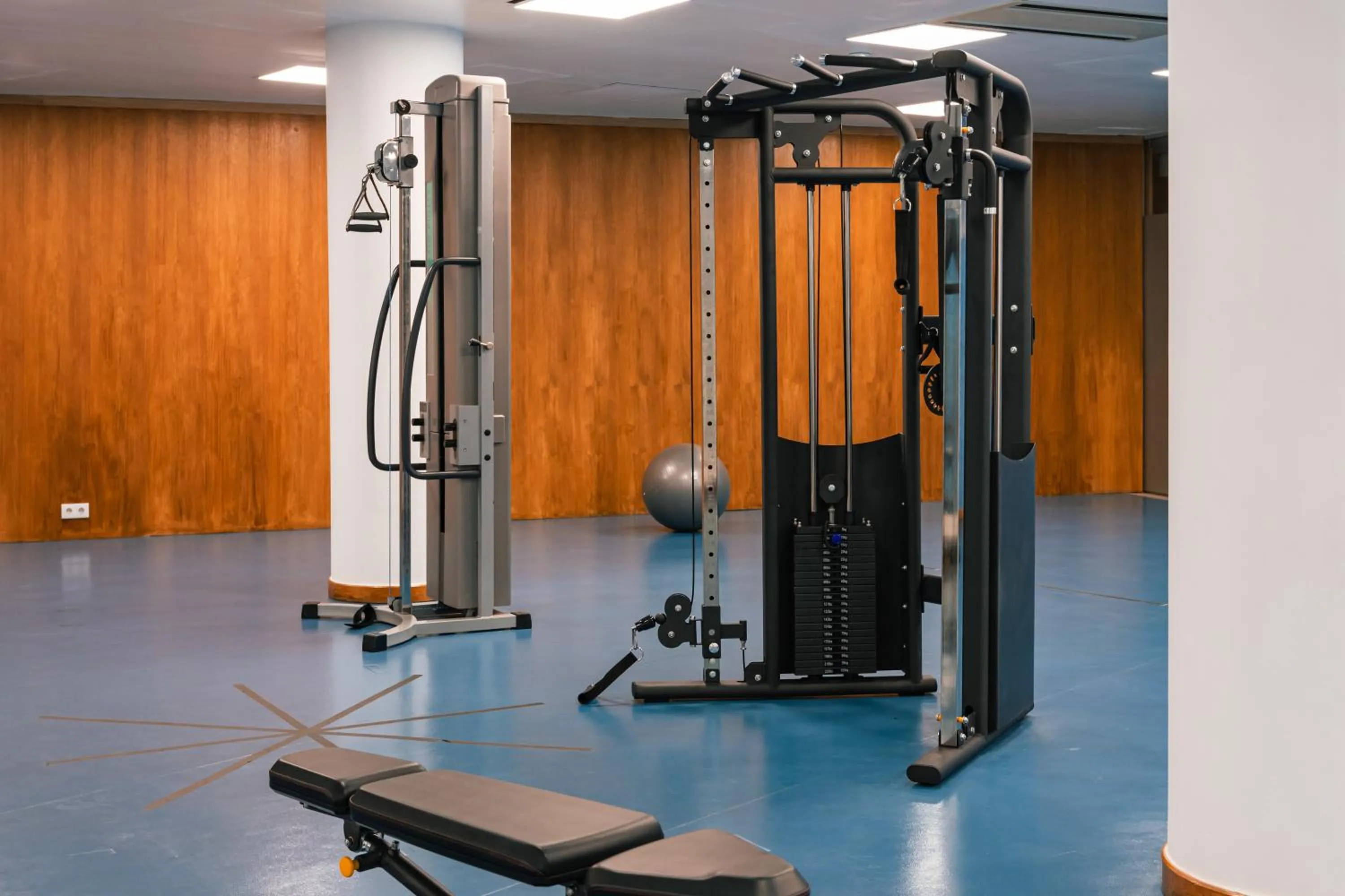 Fitness centre/facilities in MS Aparthotel