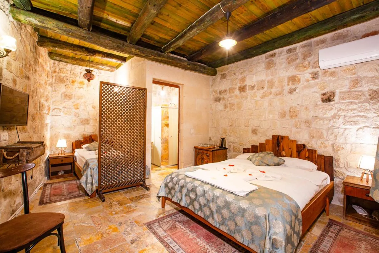 Bed in kayadibi cave hotel