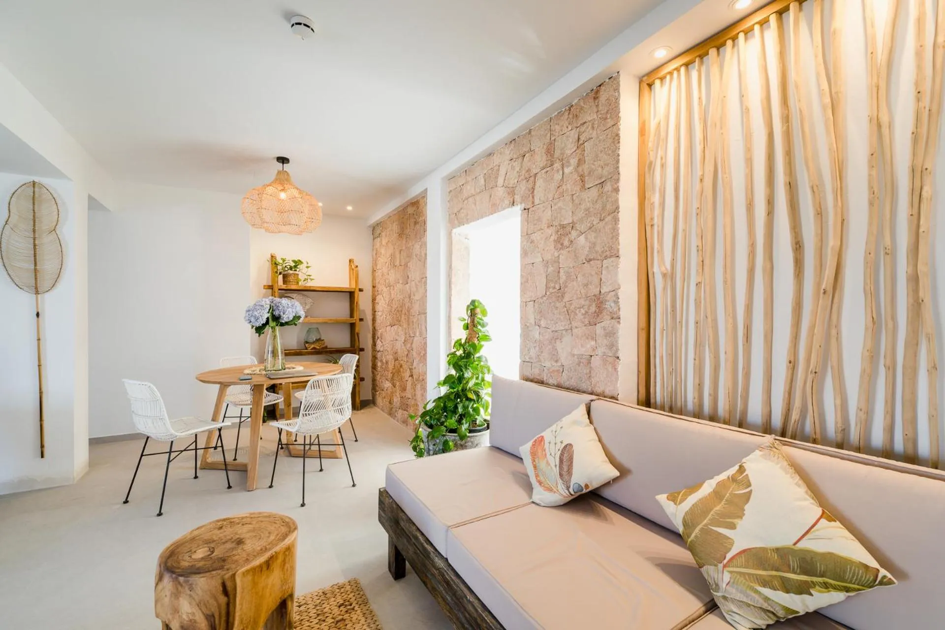 Living room in Outsite Ibiza