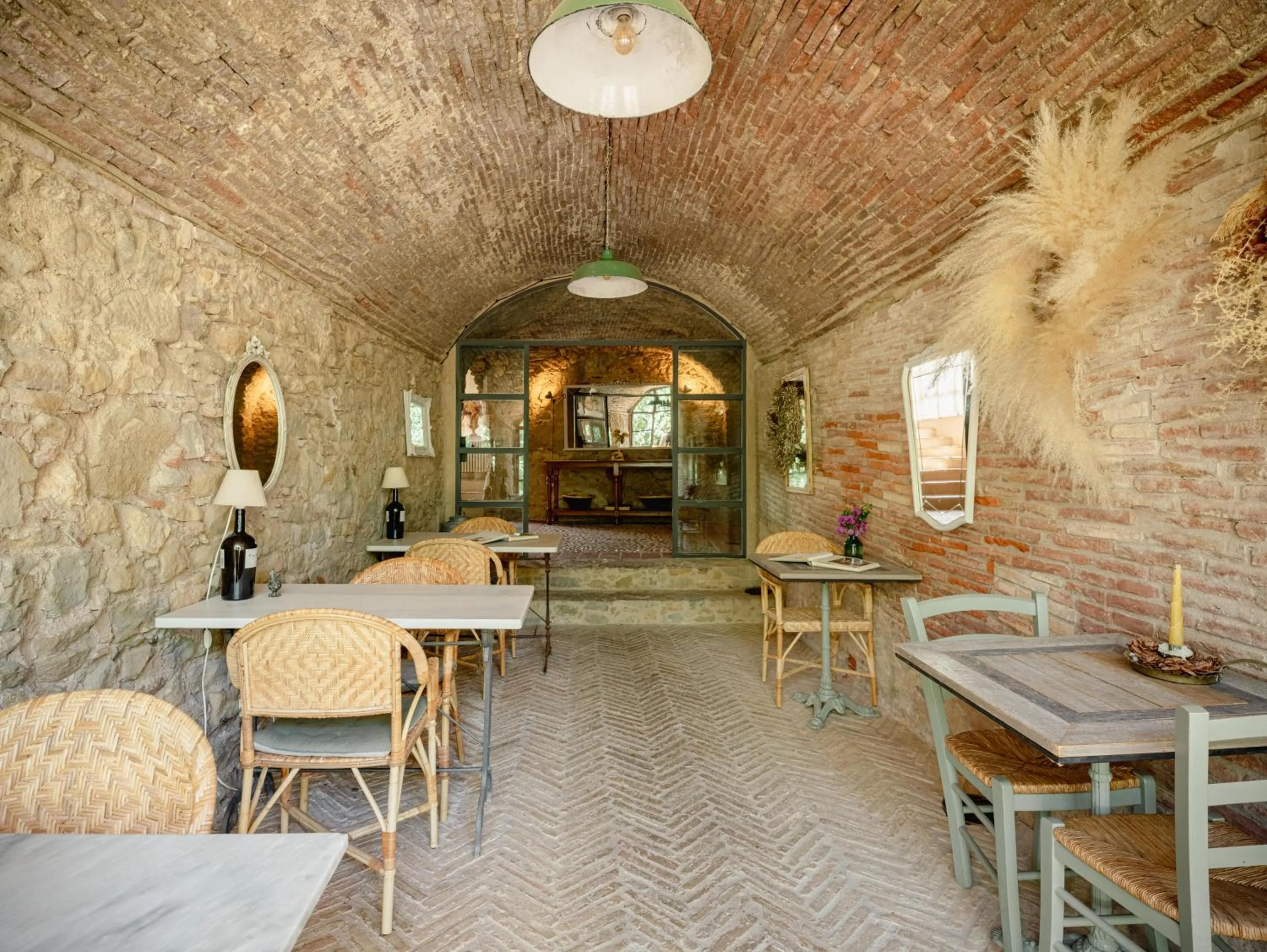 Seating area in Can Bassa