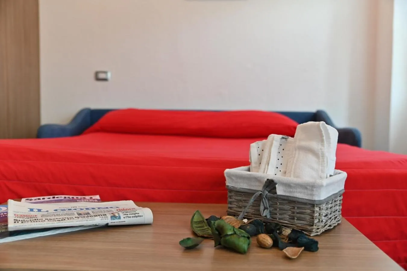 Bed in Hotel National