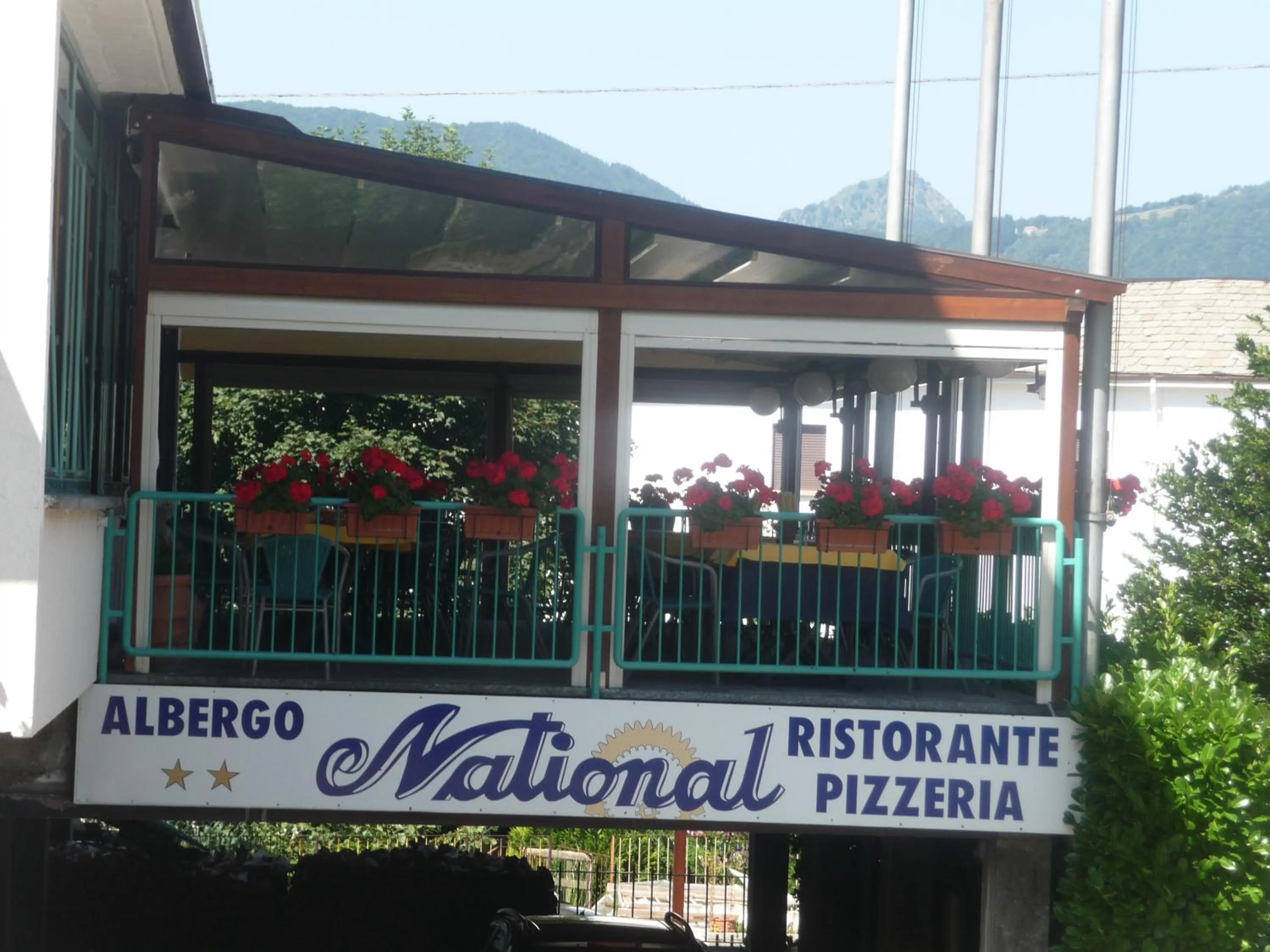 Property logo or sign in Hotel National