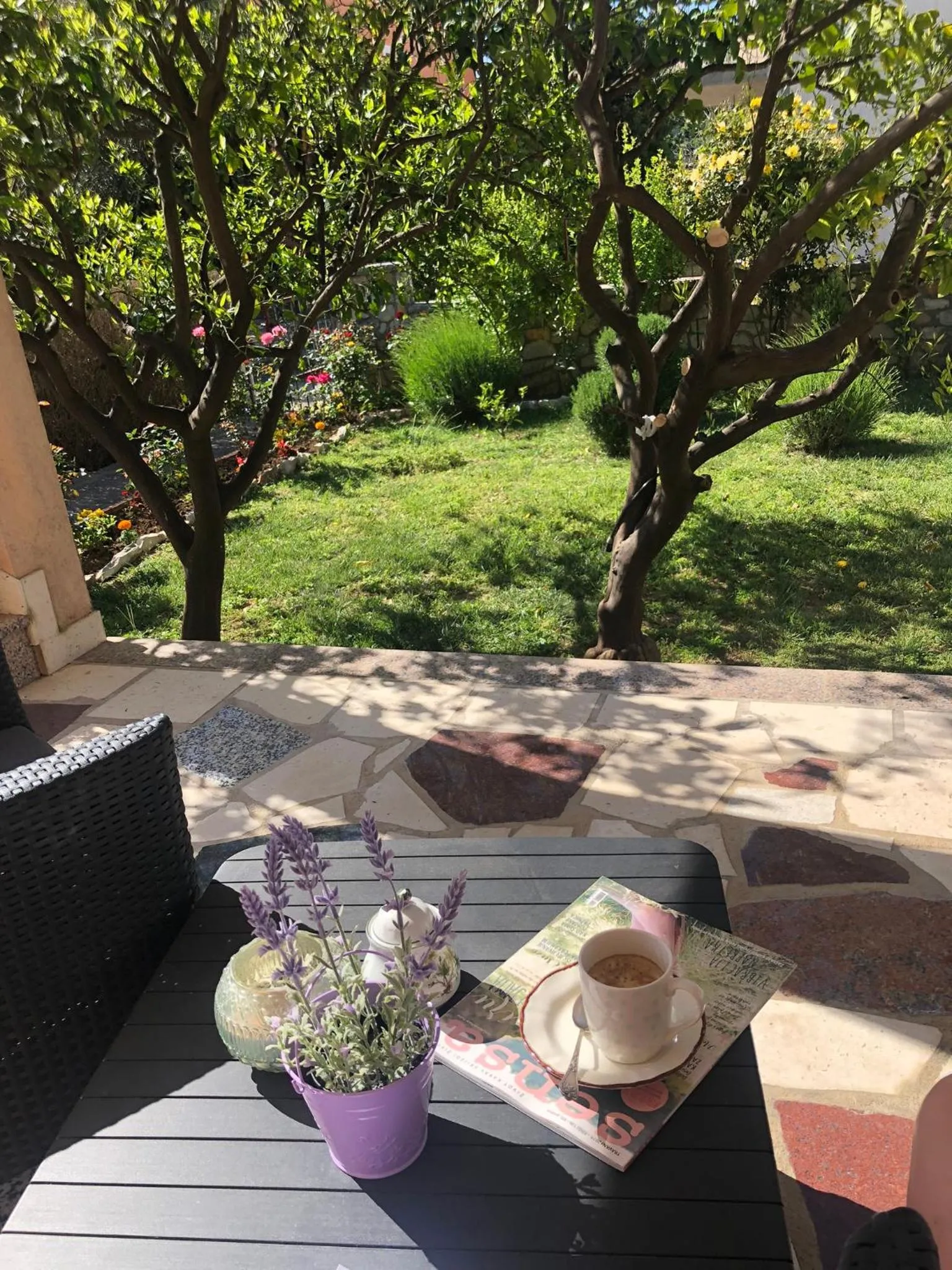 Patio in Zimmer Room Trogir Kastela Split