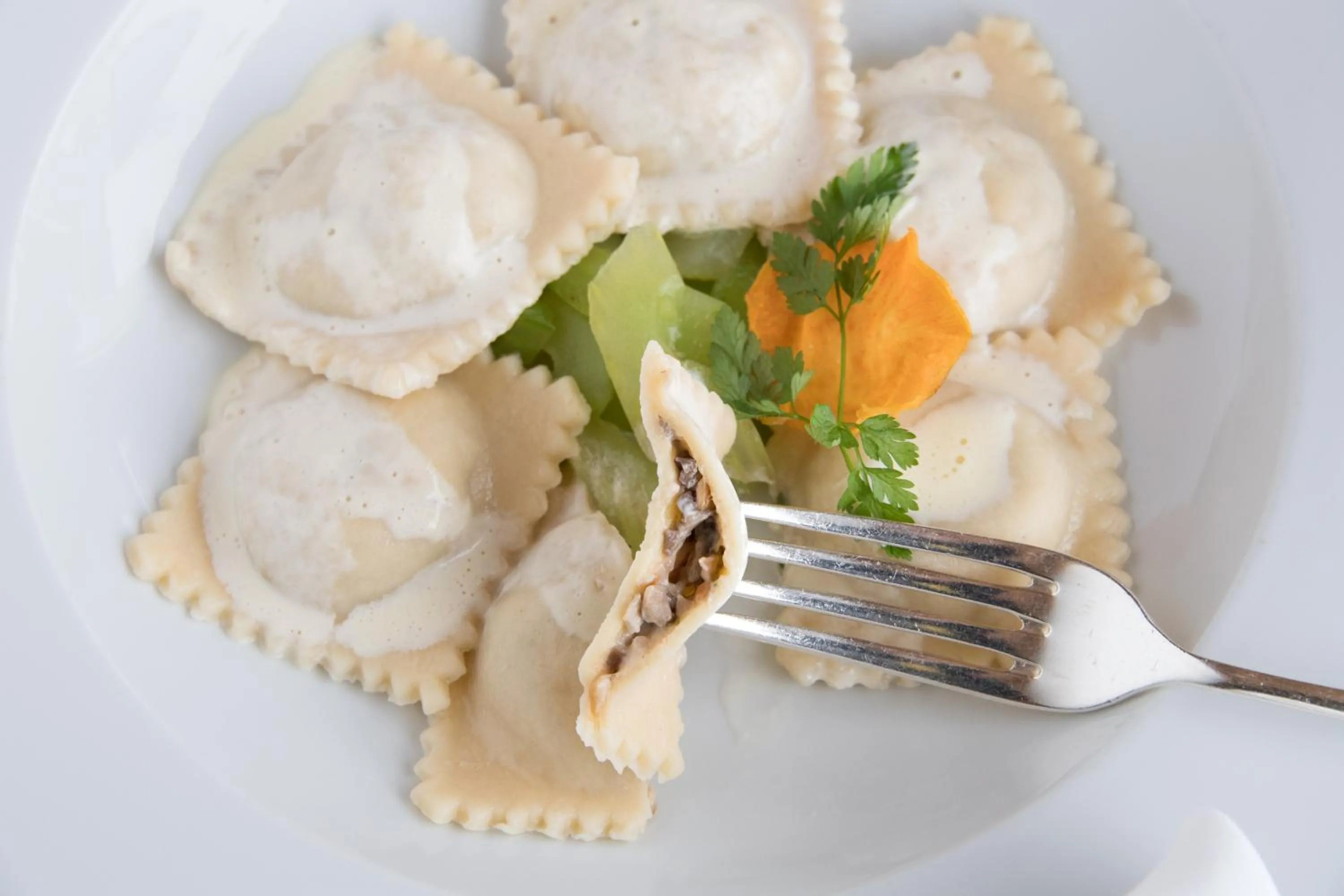 Food close-up in Hotel Stump's Alpenrose