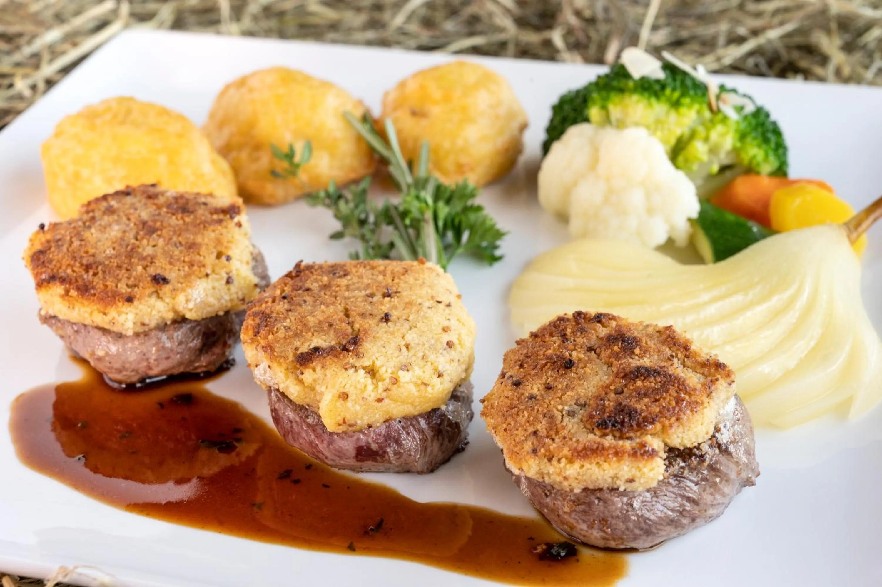 Dinner in Hotel Stump's Alpenrose