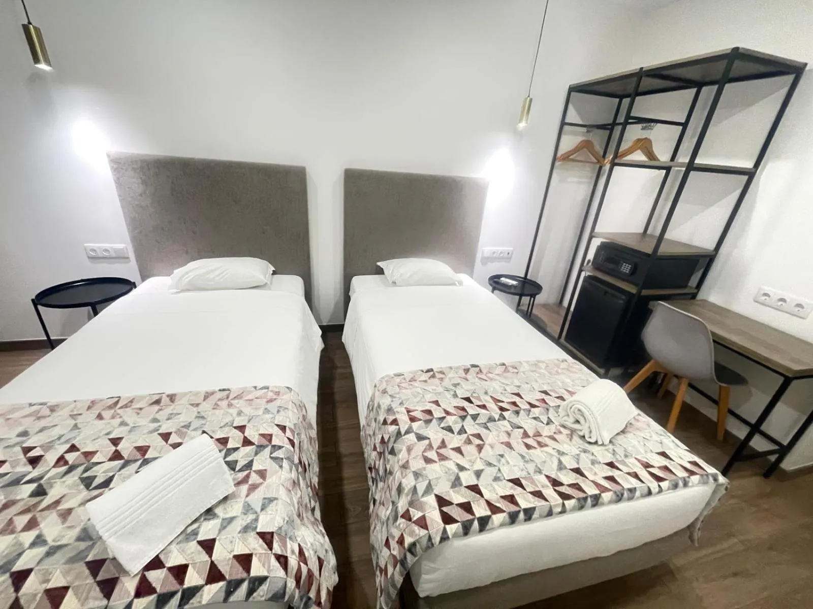 Bed in Hotel Flamingo