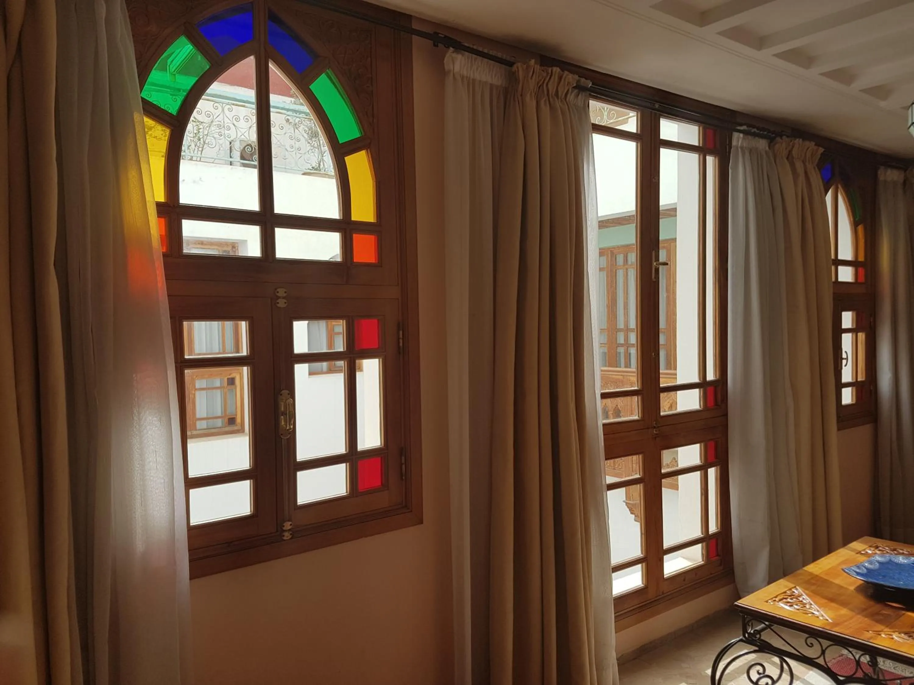 Decorative detail in Riad Dar Karima