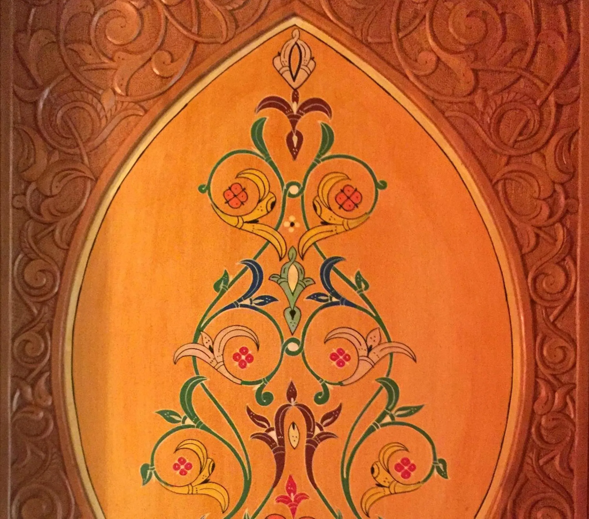 Decorative detail in Riad Dar Karima