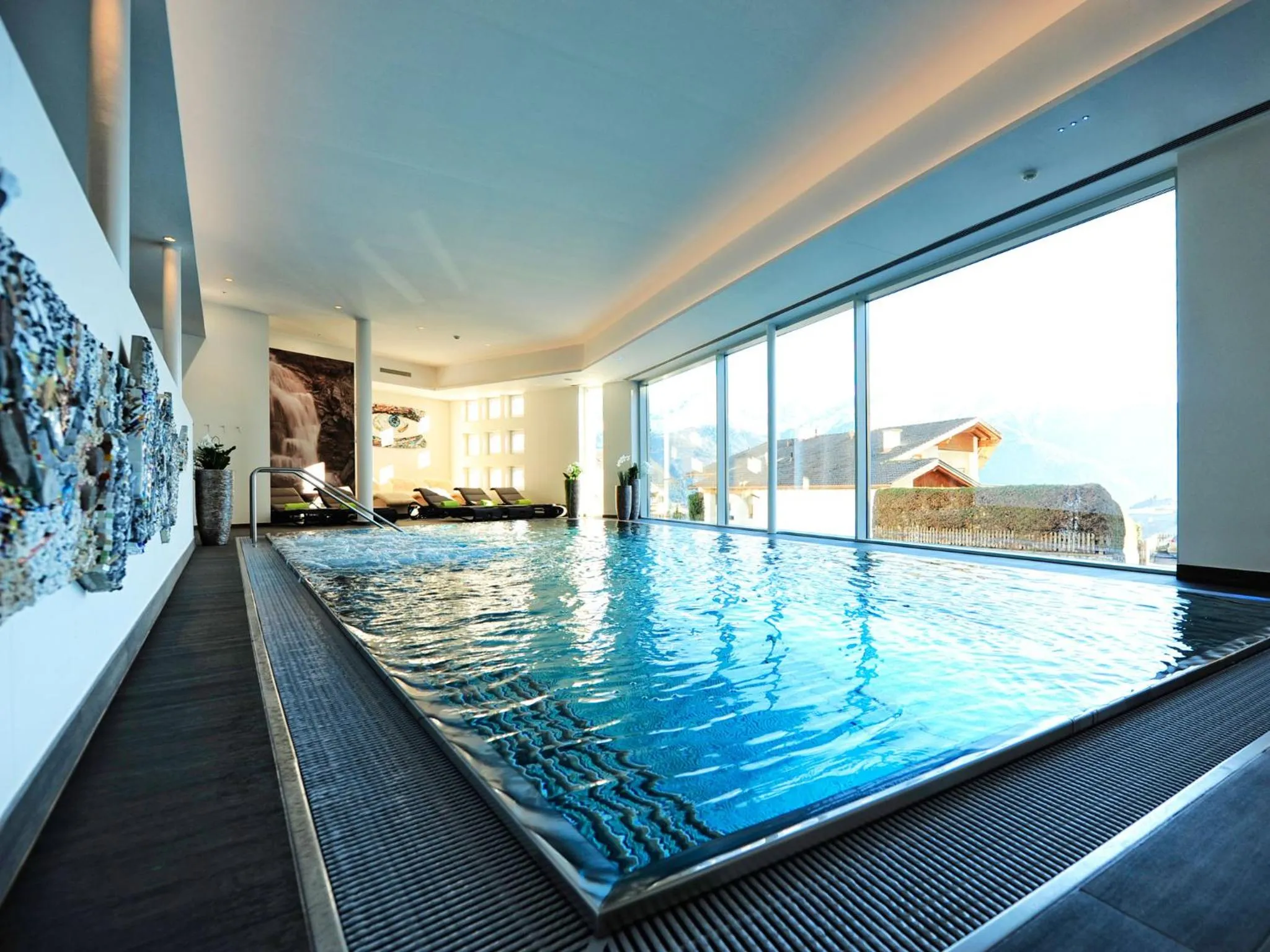 Decorative detail in Hotel Röck Garni