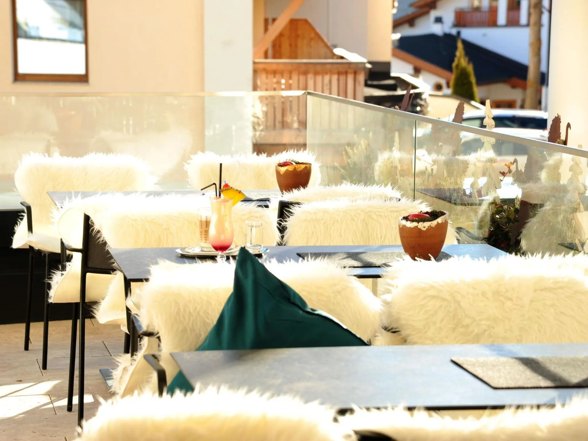 Decorative detail in Hotel Röck Garni