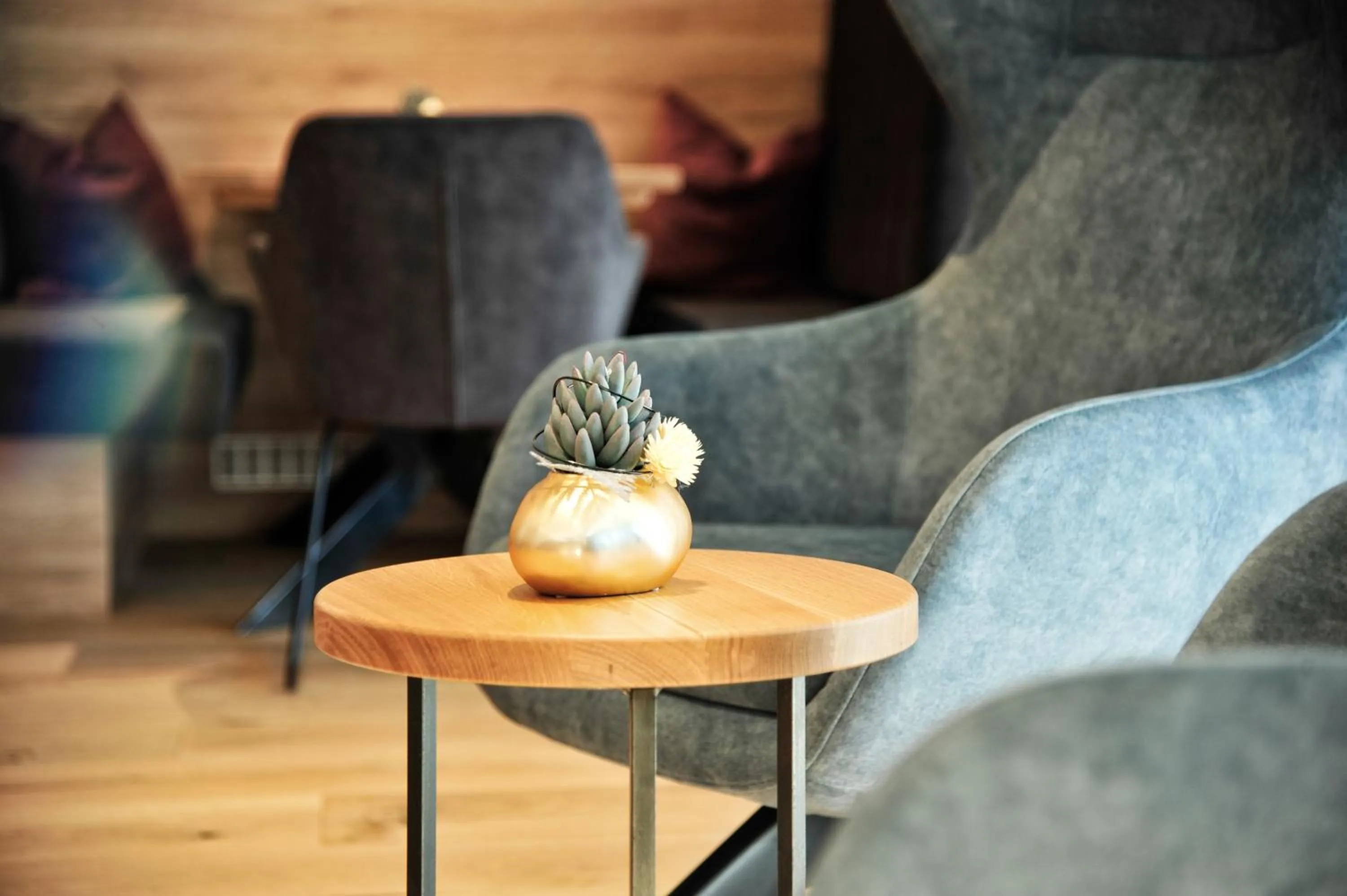 Lounge or bar in Hotel Röck Garni