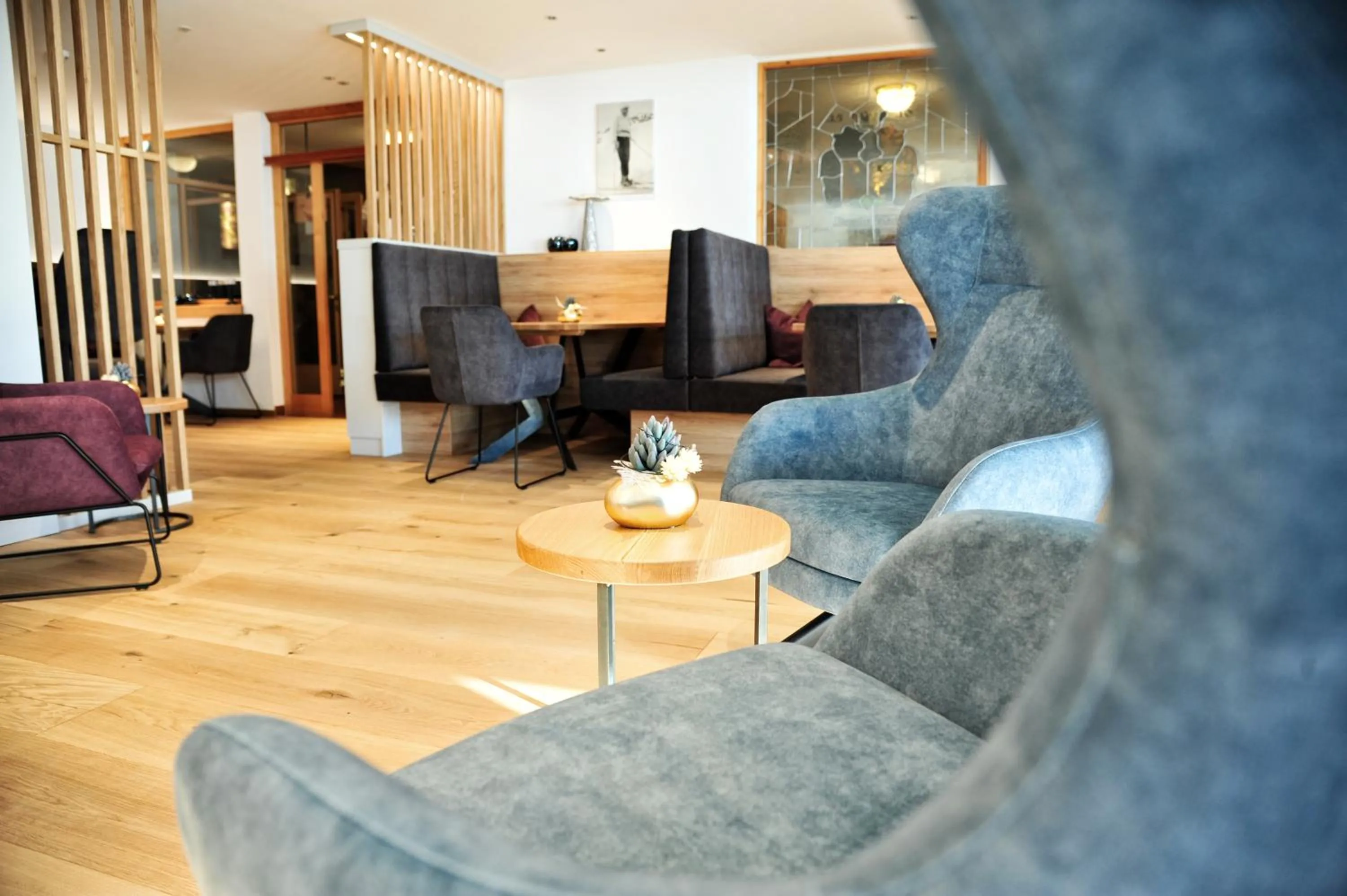 Lounge or bar in Hotel Röck Garni