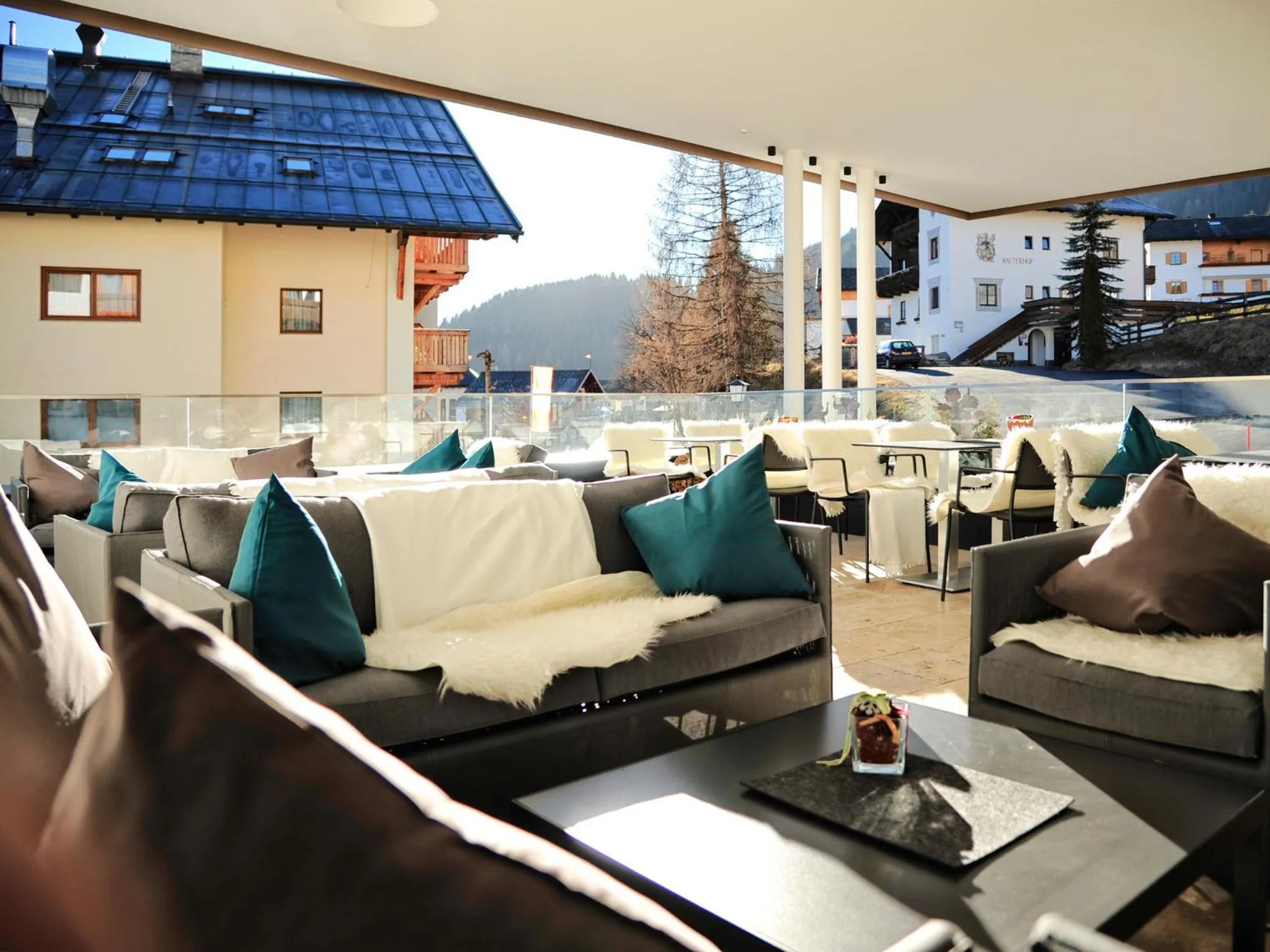 Decorative detail in Hotel Röck Garni