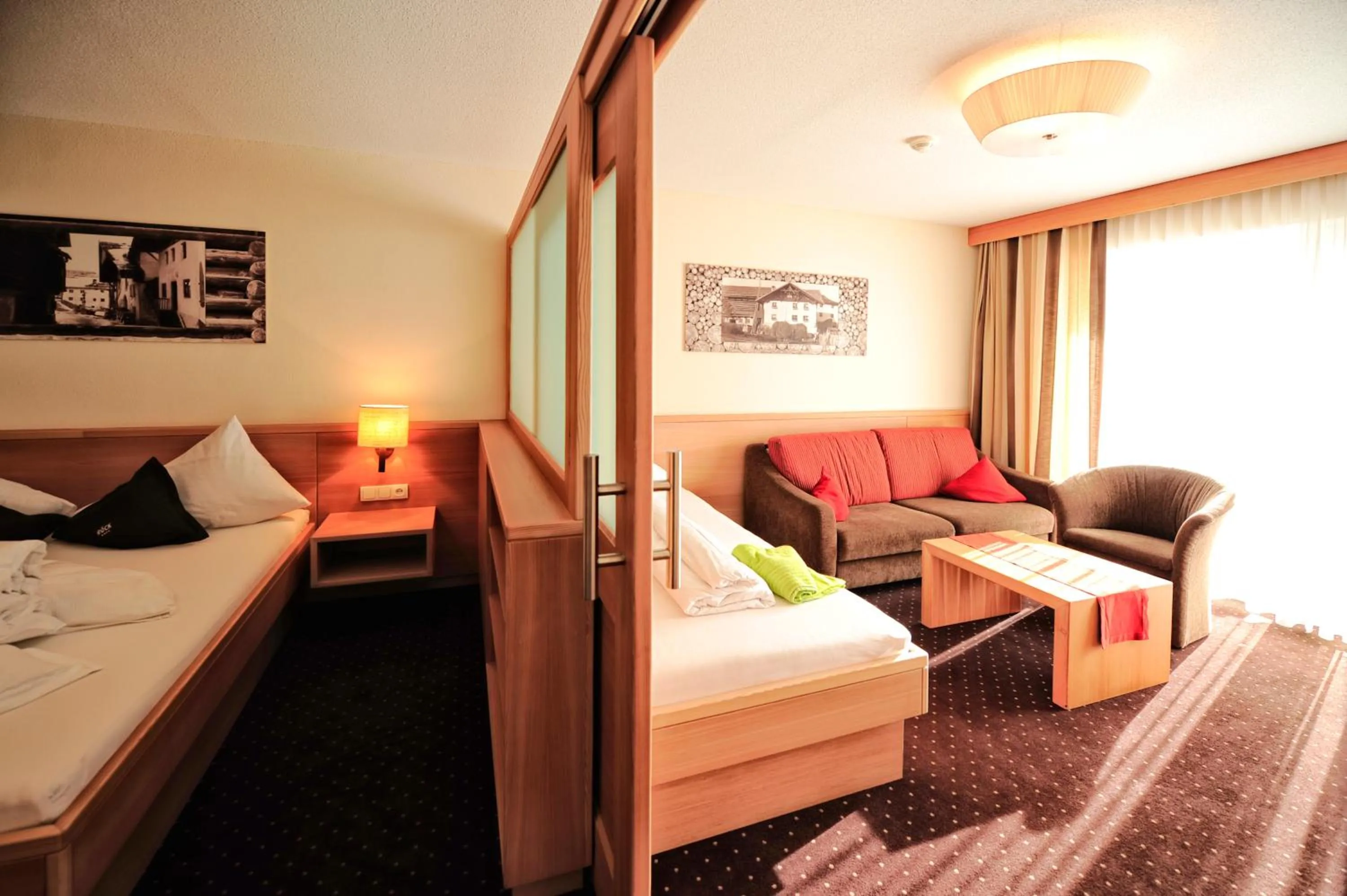 Photo of the whole room, Bed in Hotel Röck Garni