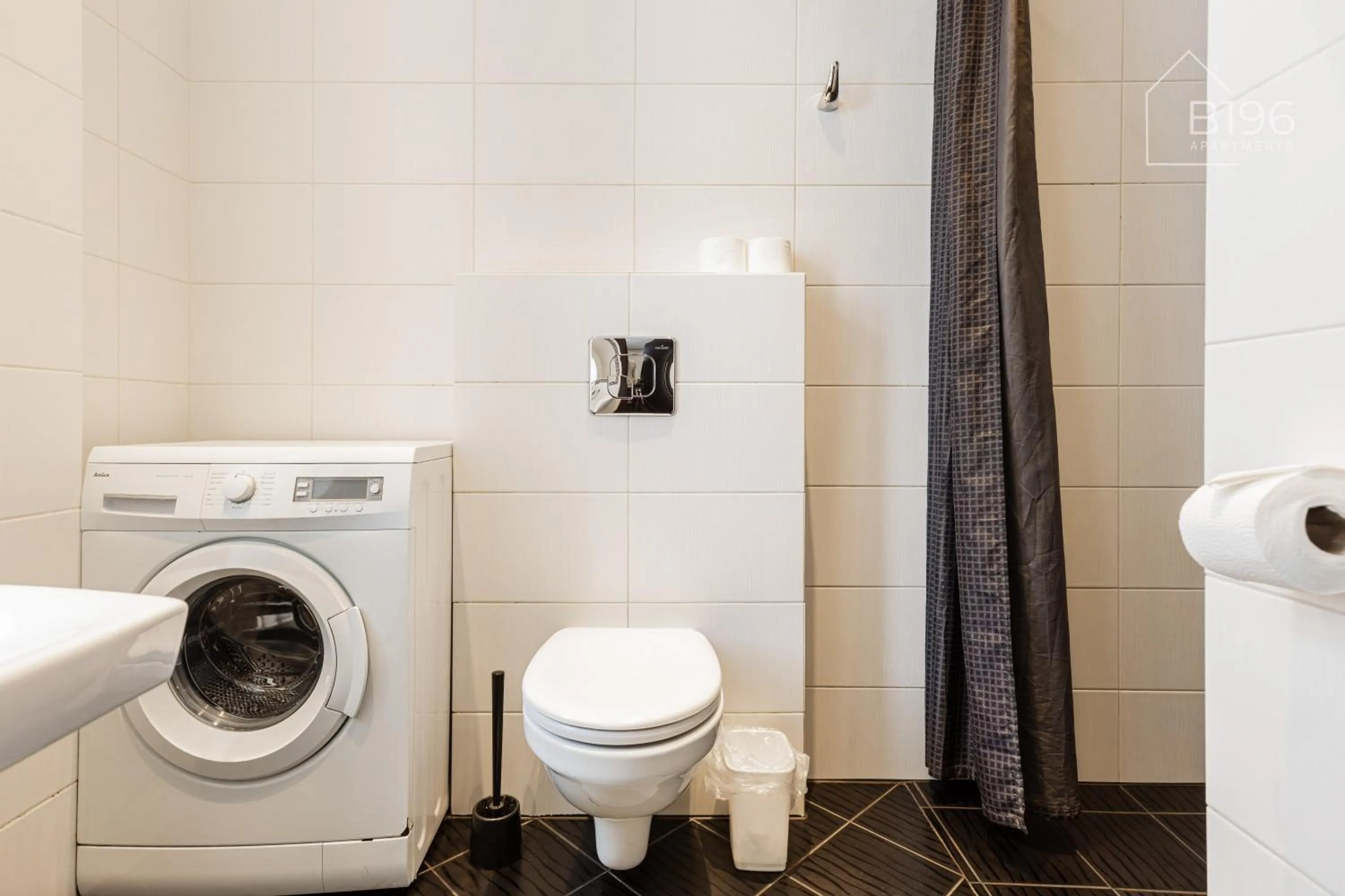 Toilet in ApartHotel Riga