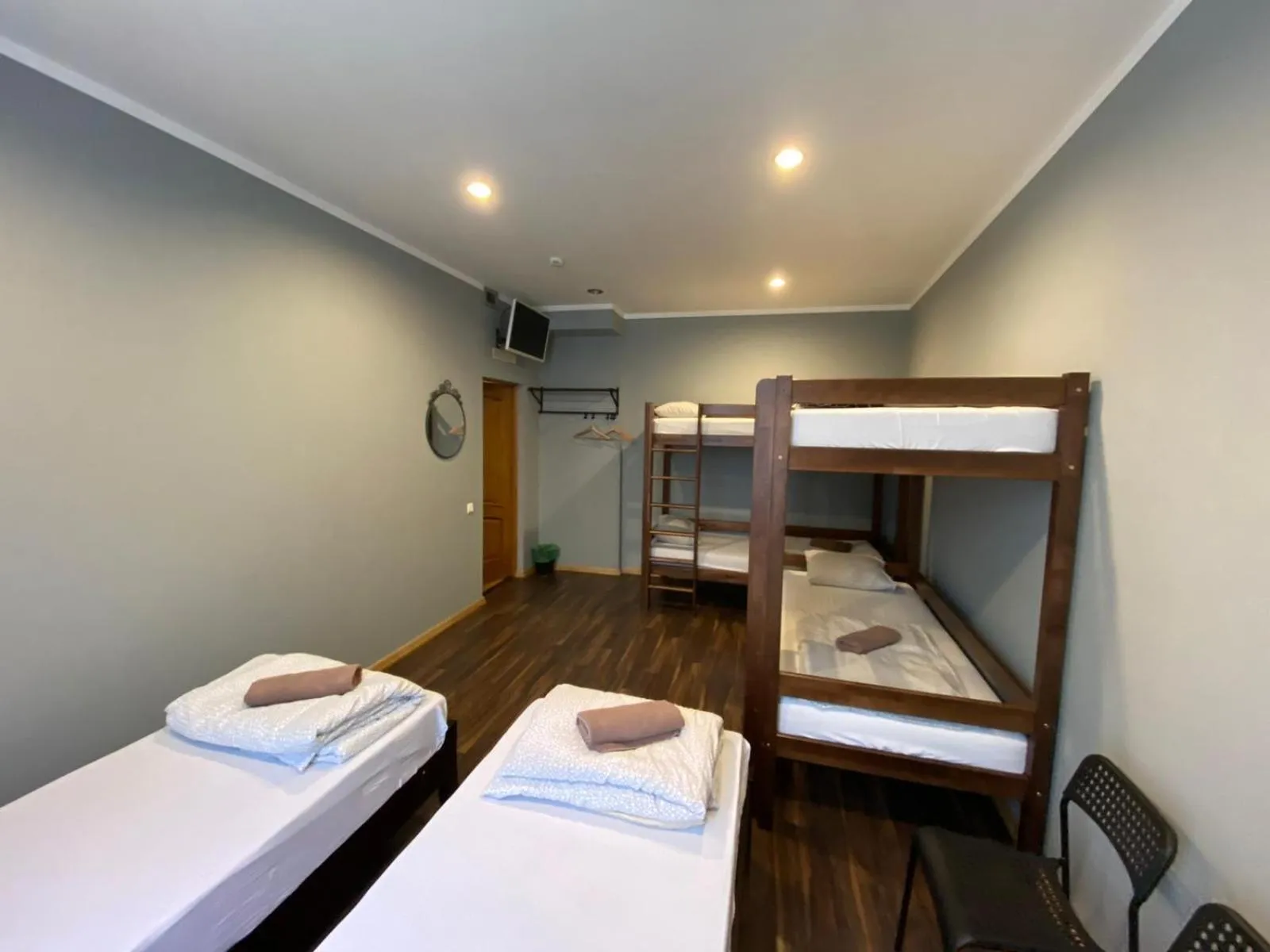 Photo of the whole room, Bed in ApartHotel Riga