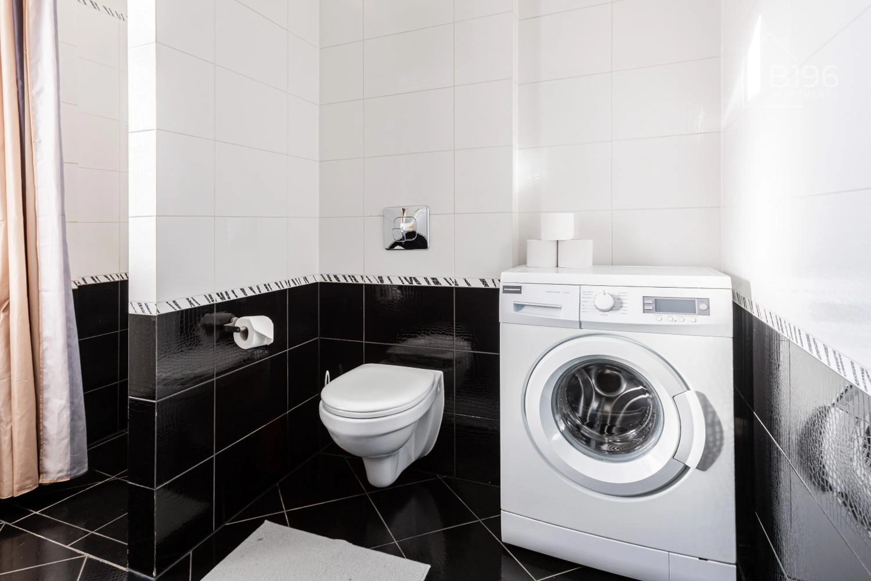 Bathroom in ApartHotel Riga