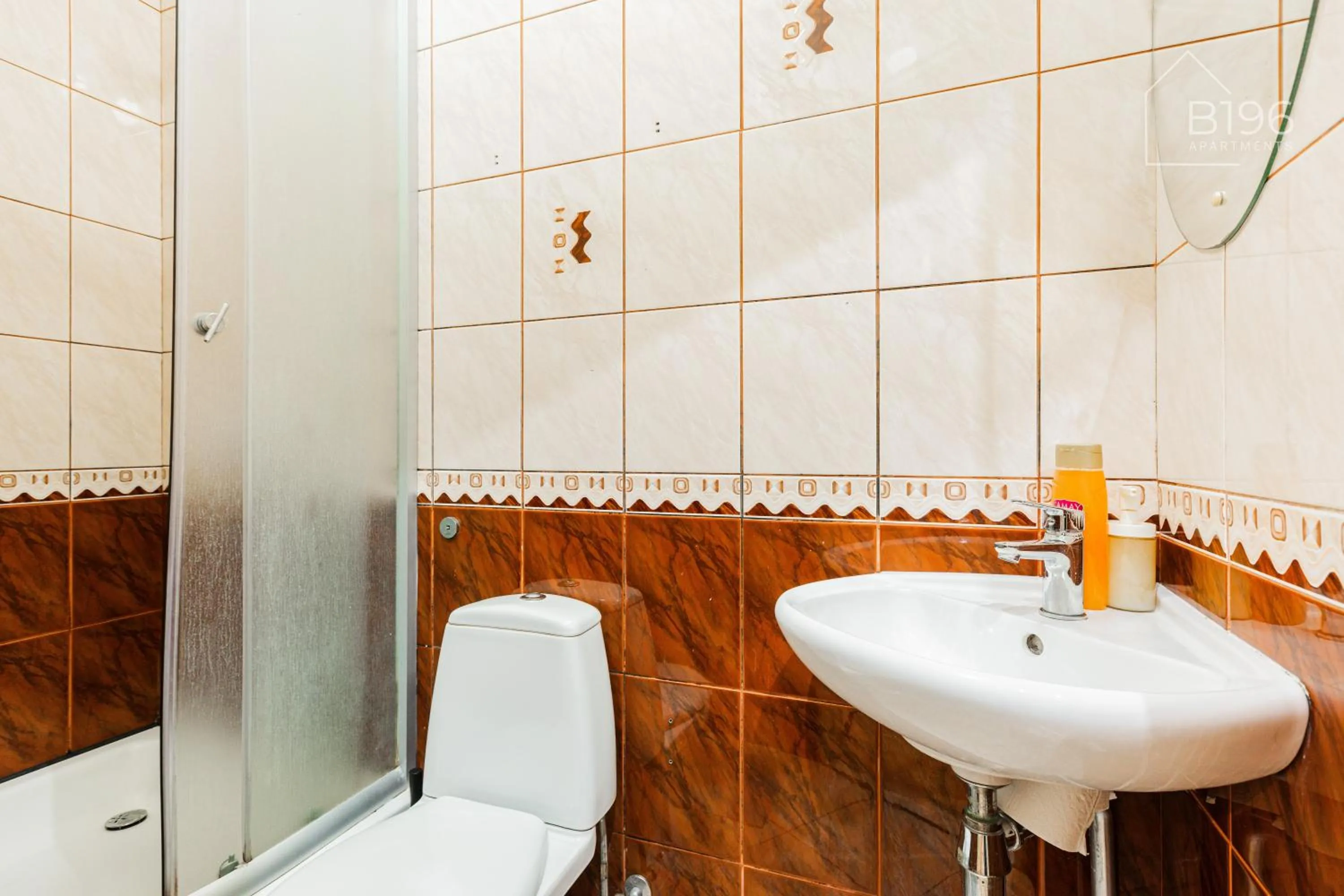 Shower in ApartHotel Riga