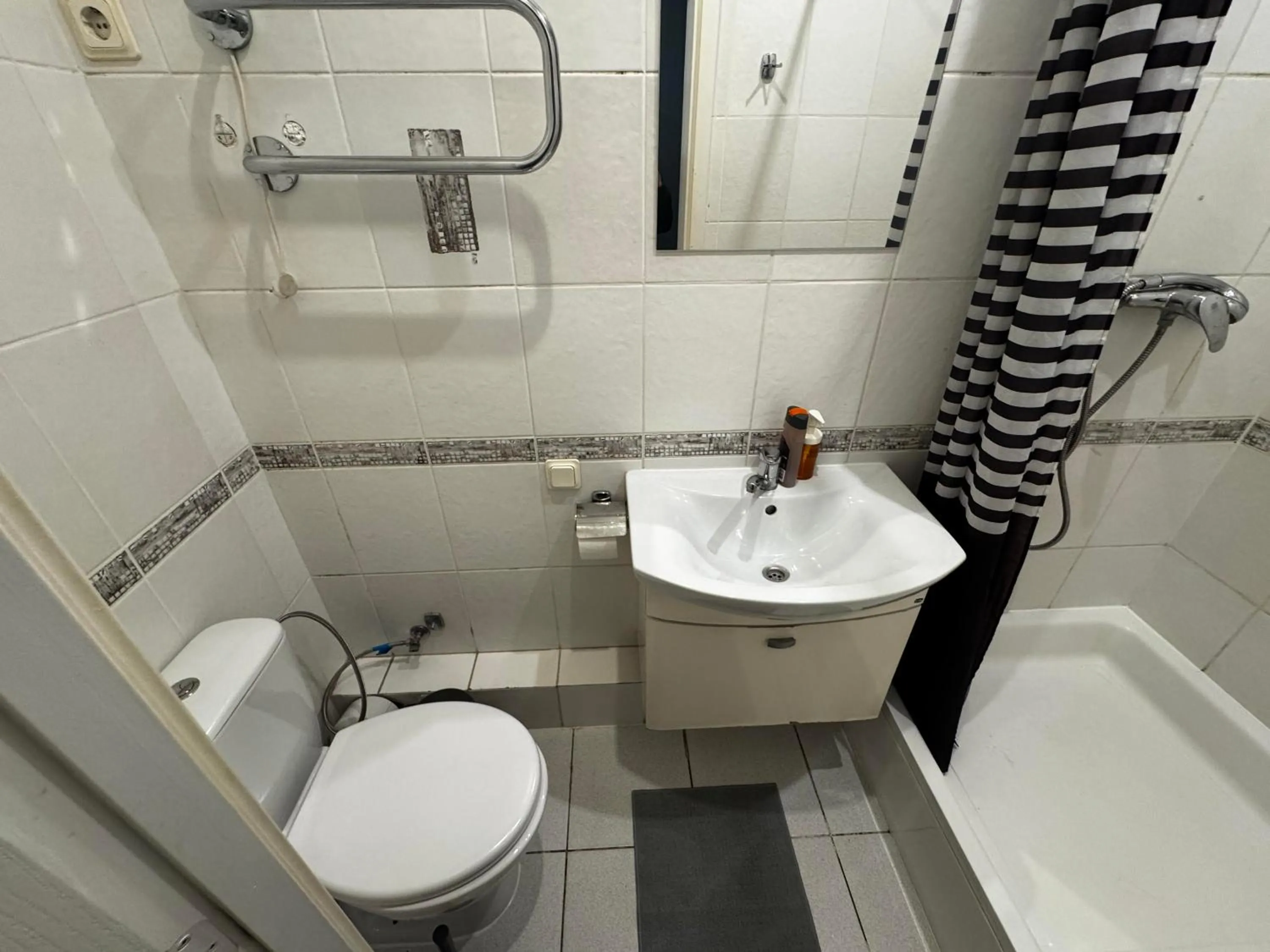 Bathroom in ApartHotel Riga