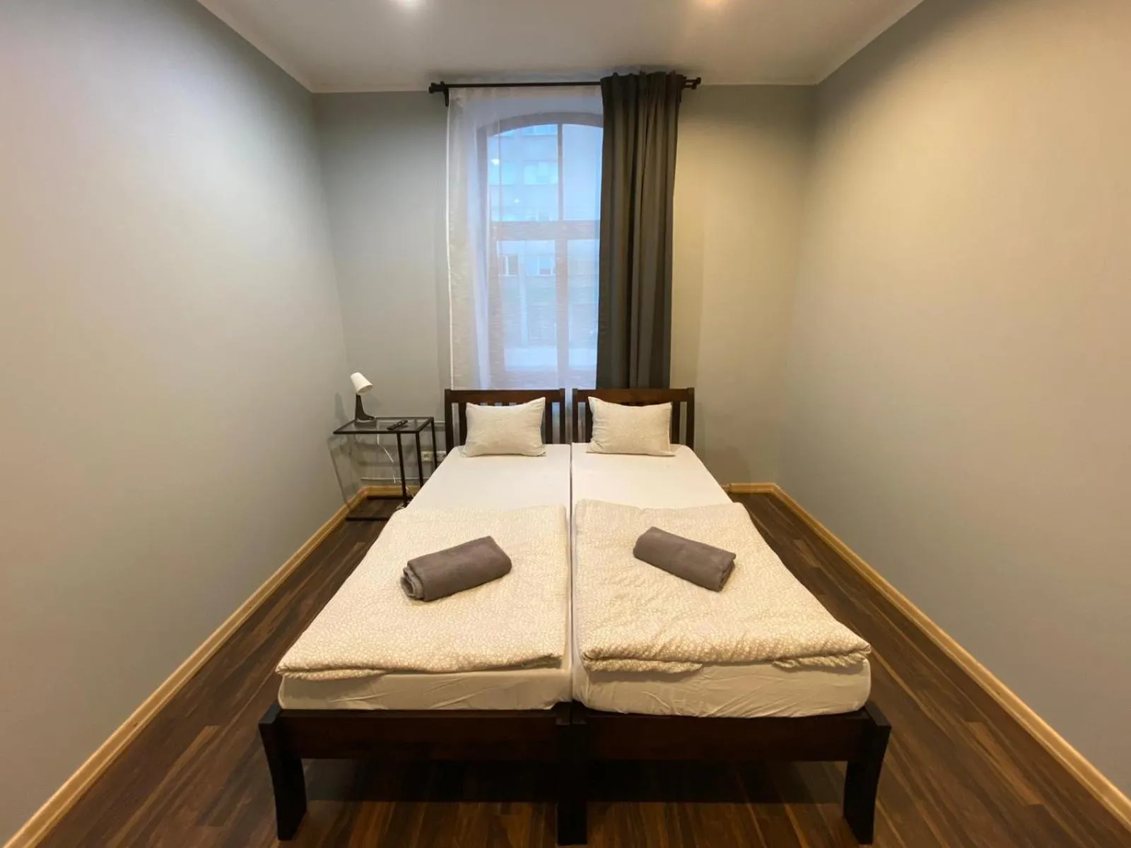 Bed in ApartHotel Riga