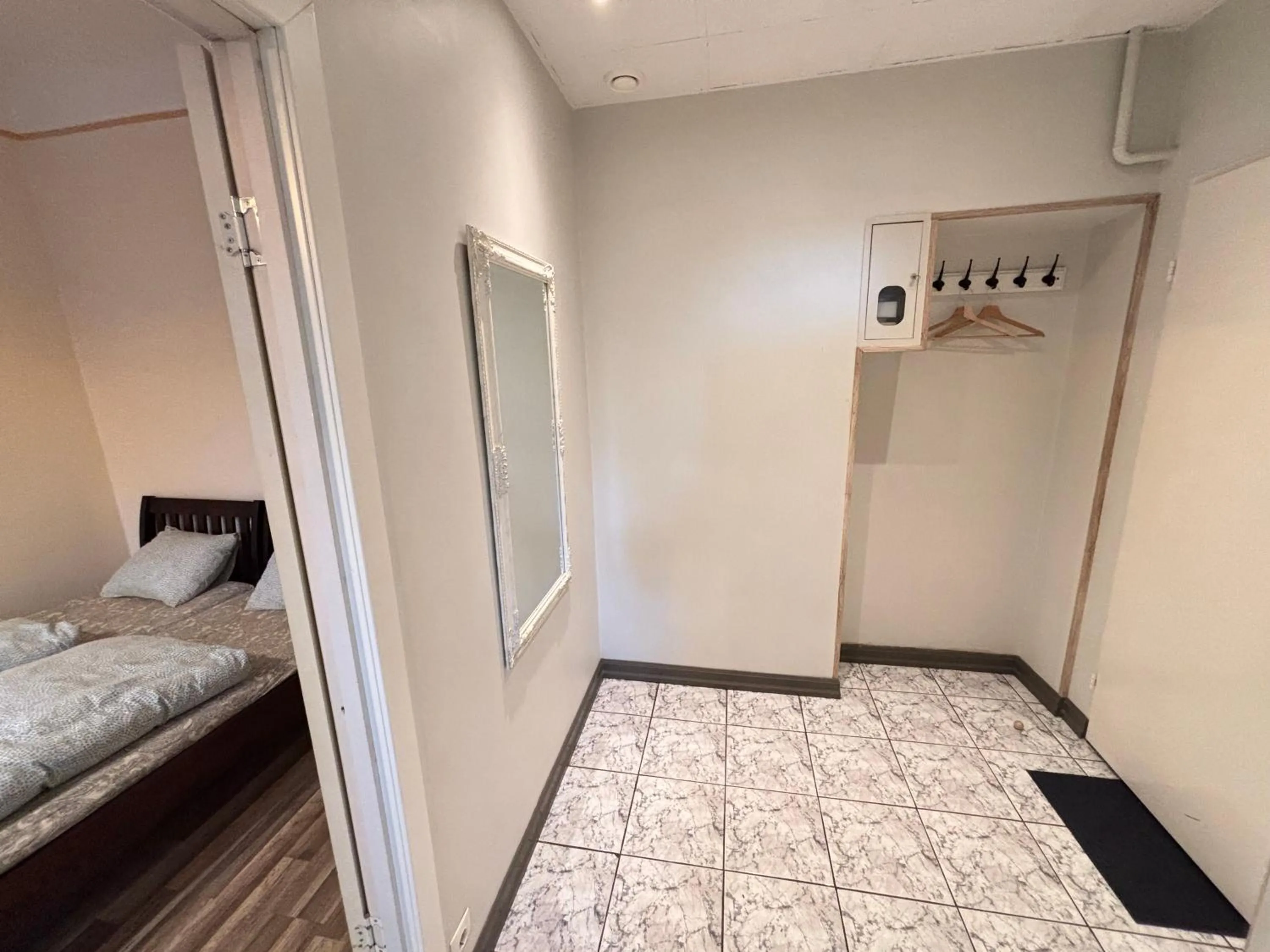 Photo of the whole room, Bed in ApartHotel Riga