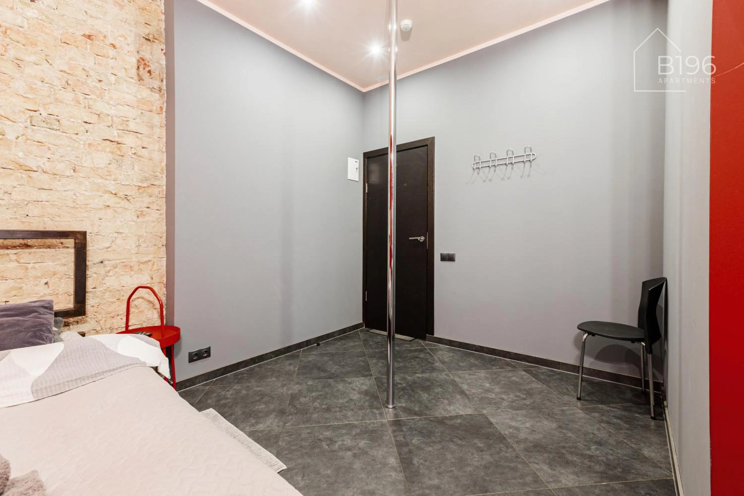 Bed in ApartHotel Riga