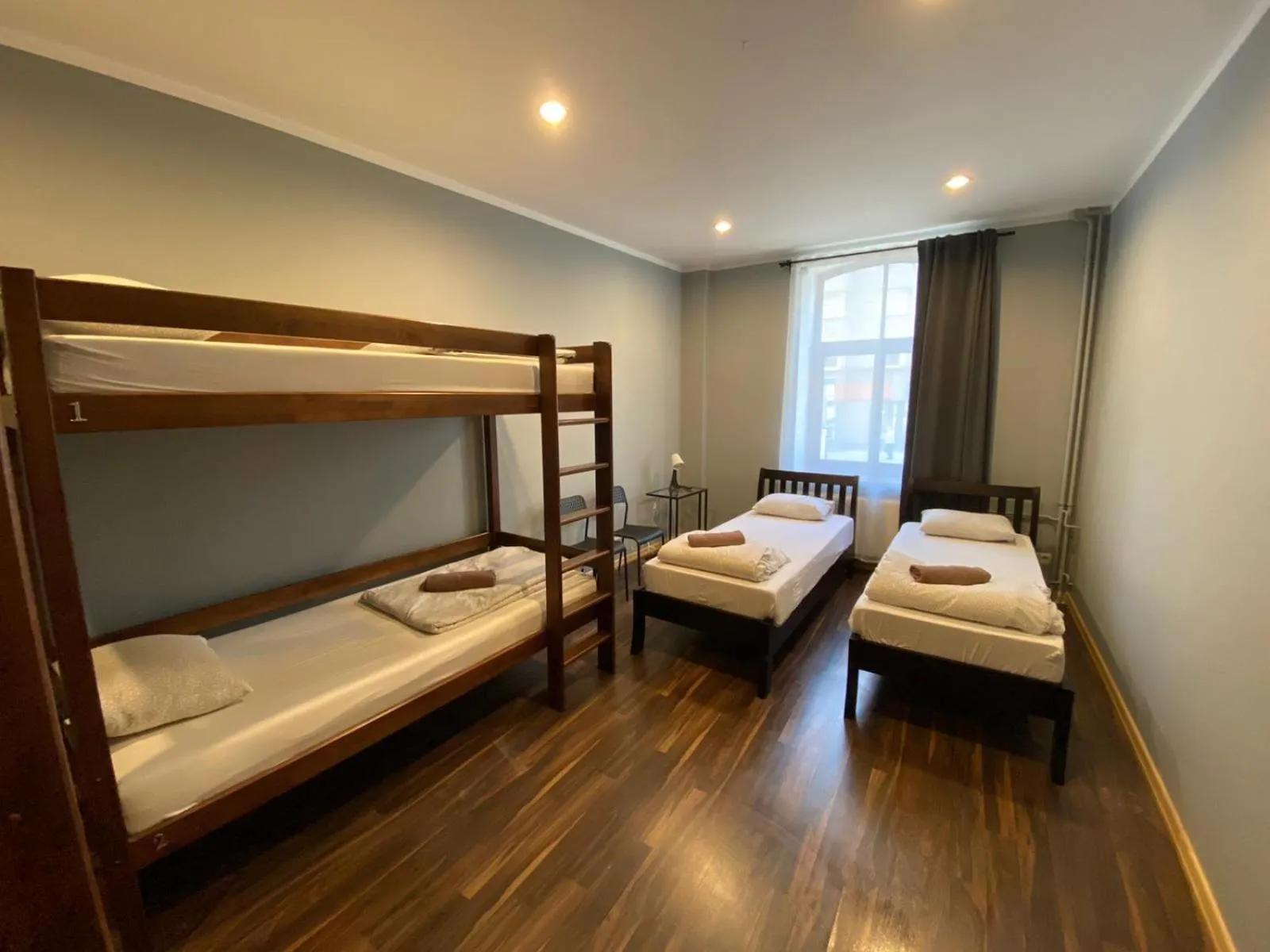 Bed in ApartHotel Riga