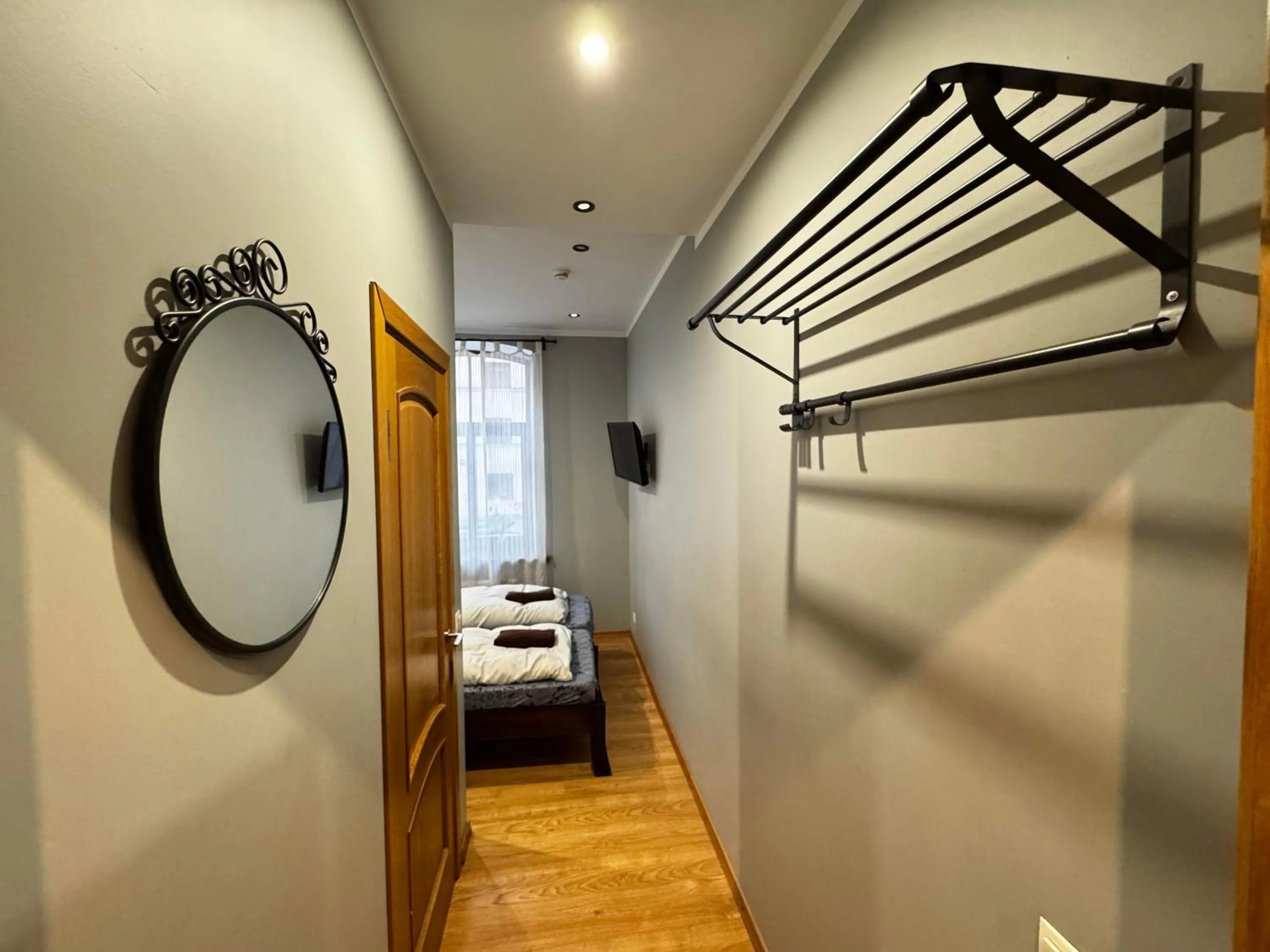 Photo of the whole room, Bed in ApartHotel Riga