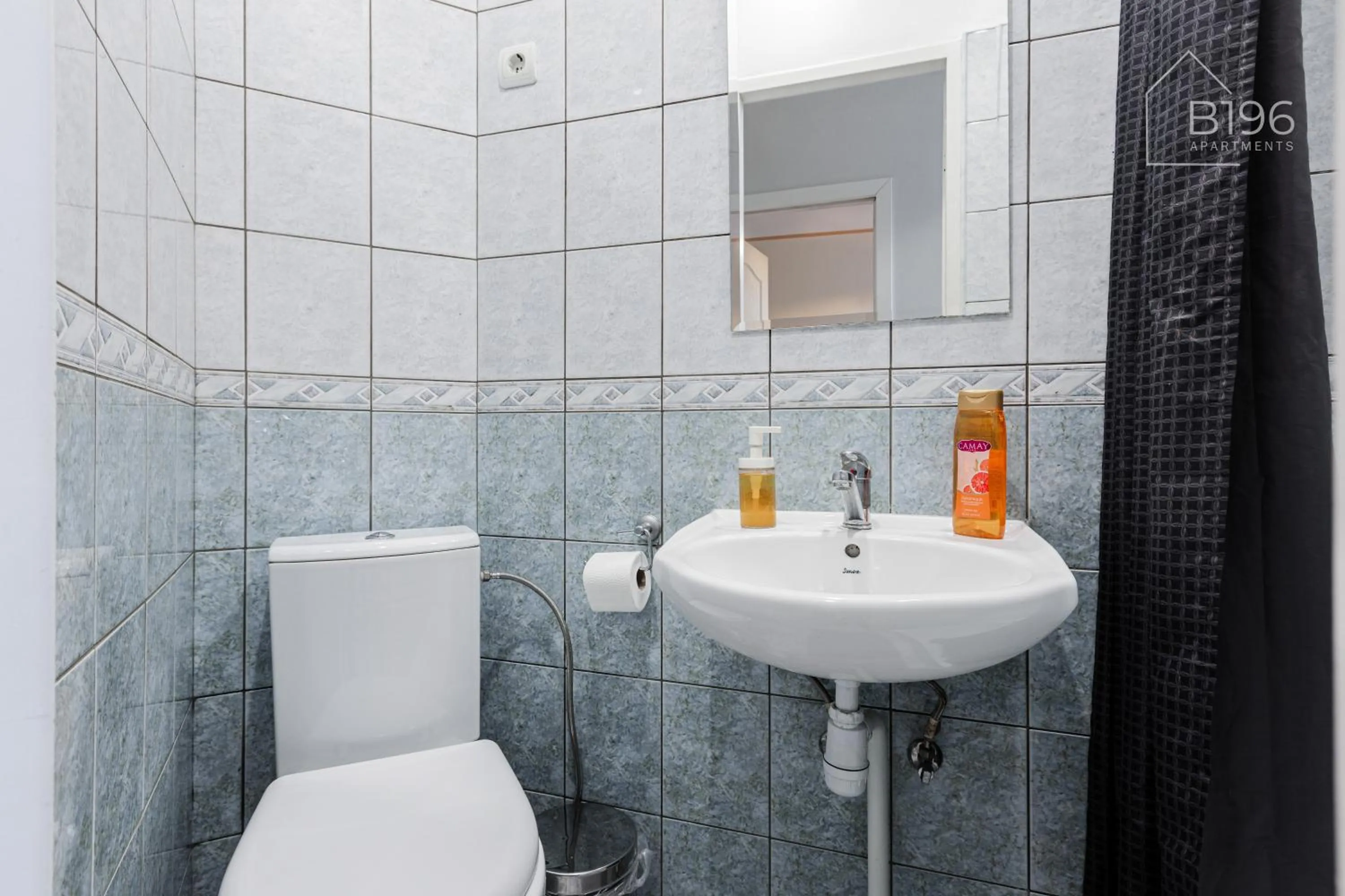 Toilet in ApartHotel Riga